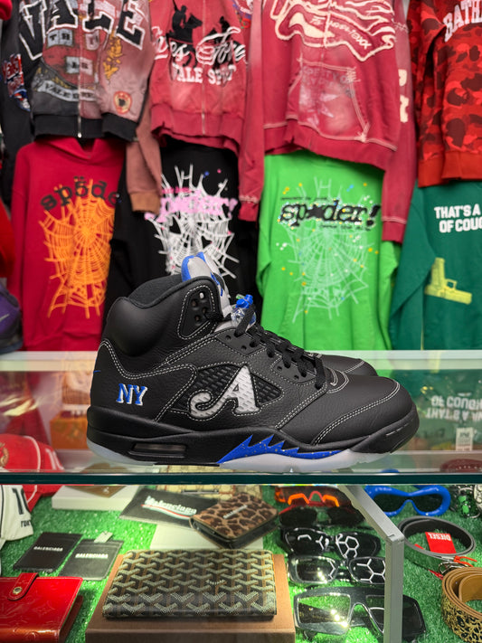 JORDAN 5 AWAKE MOTORSPORT BLUE (PRE-OWNED W/ BOX)