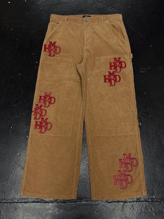 HAPPY MEMORIES DON’T DIE HMDD PATCH CORDUROY PANTS (PRE-OWNED)