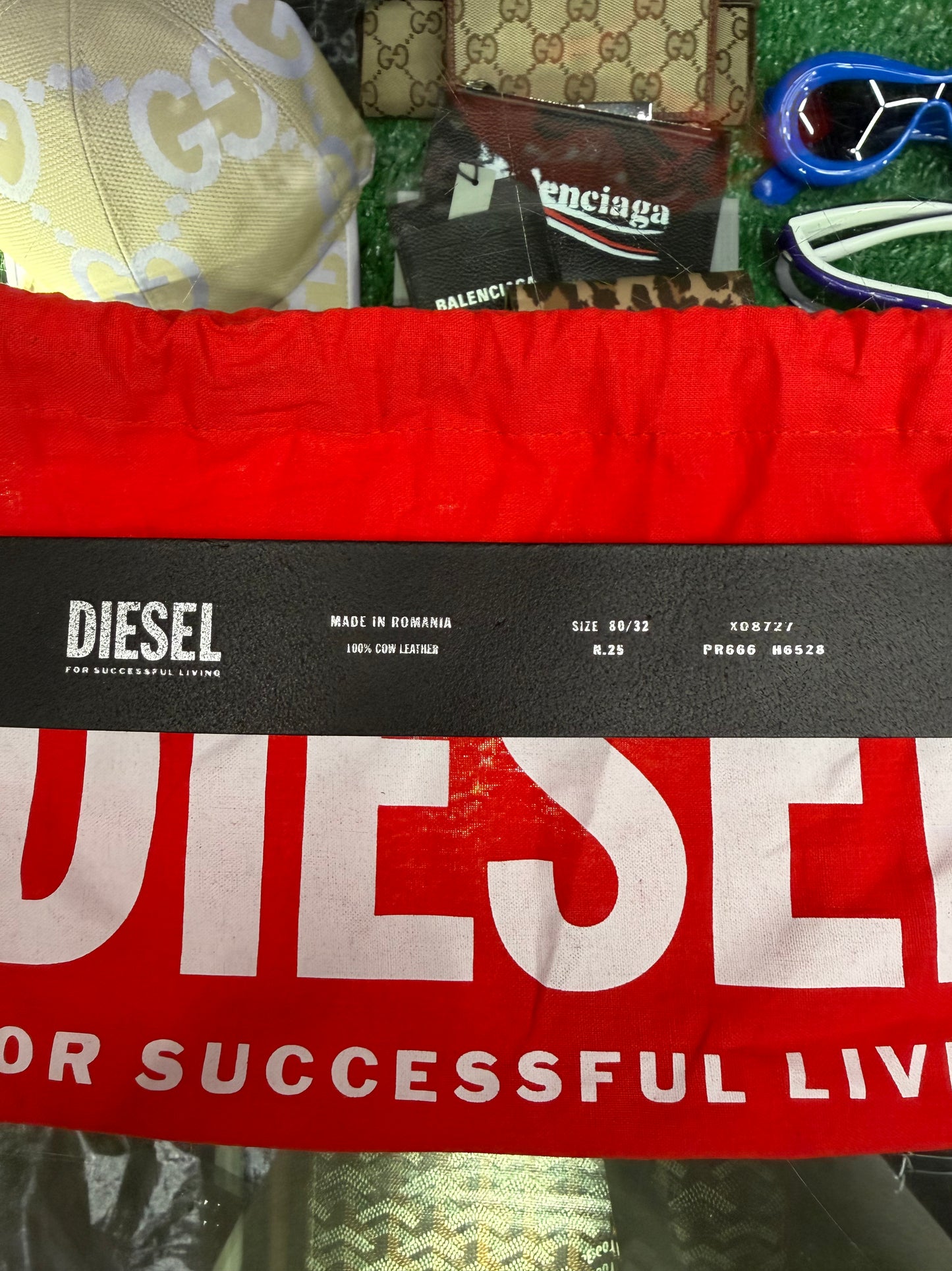 DIESEL WOMENS B-1DR BELT (PRE-OWNED W/ DUSTBAG)