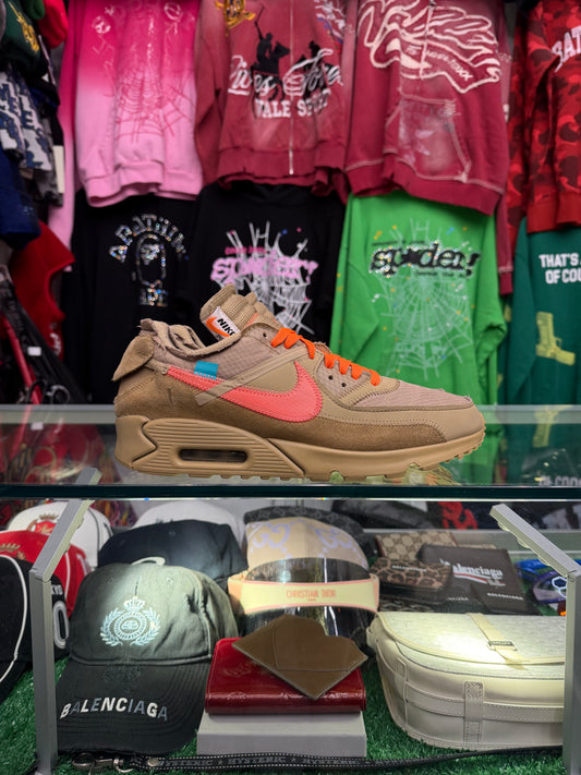 AIRMAX 90 OFF-WHITE DESERT (PRE-OWNED NO BOX)