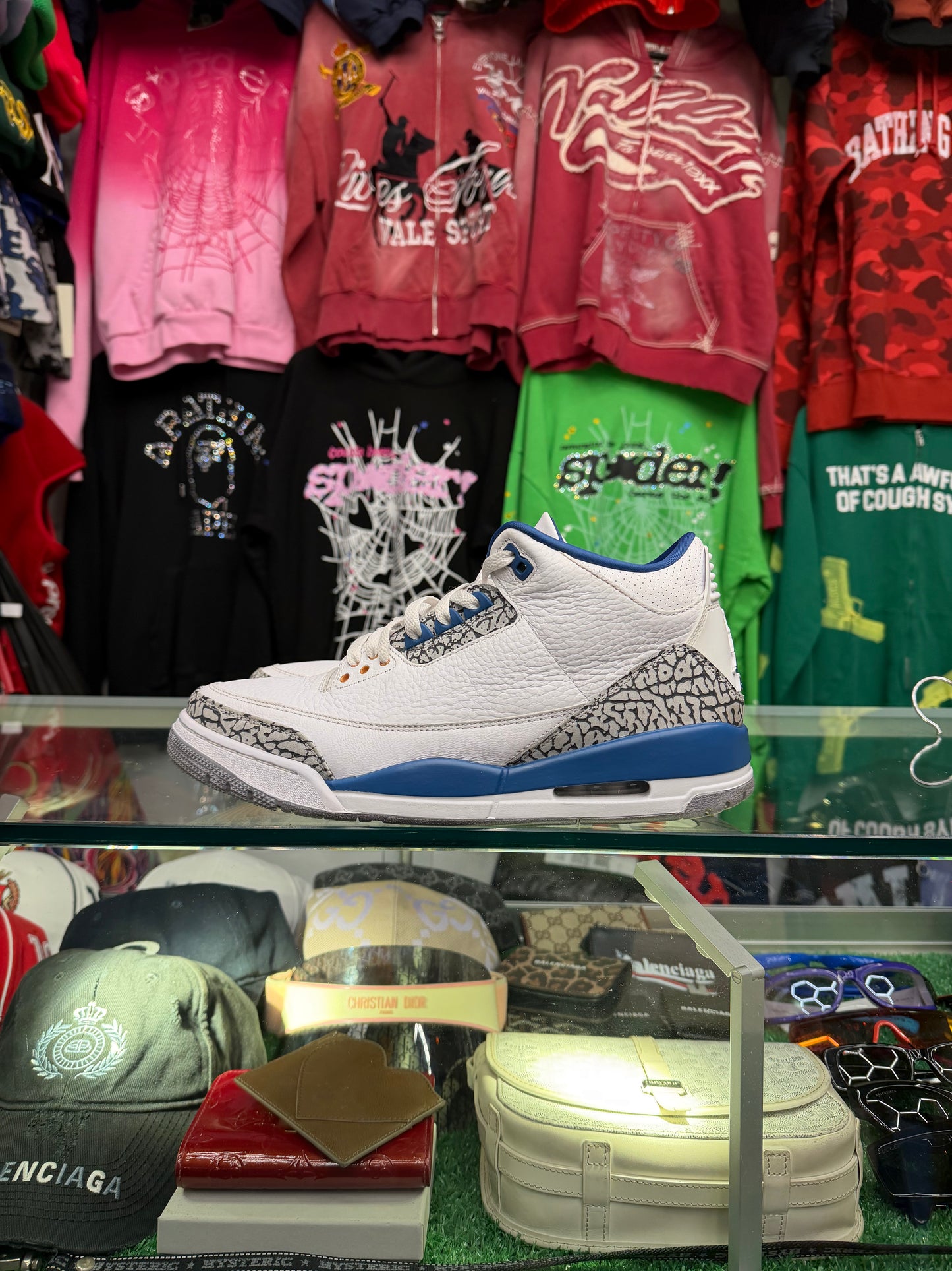 JORDAN 3 WIZARDS (PRE-OWNED W/ BOX)