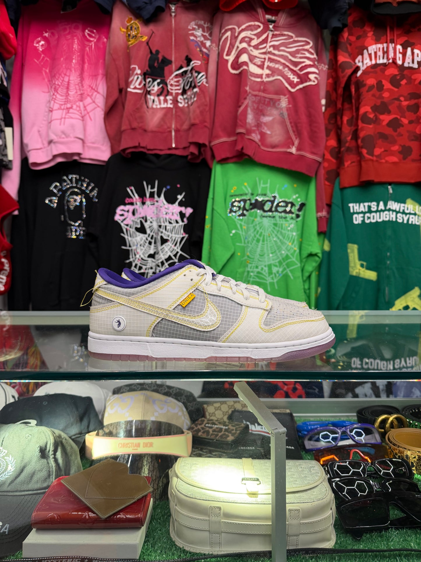 DUNK LOW UNION COURT PURPLE (PRE-OWNED W/ BOX)