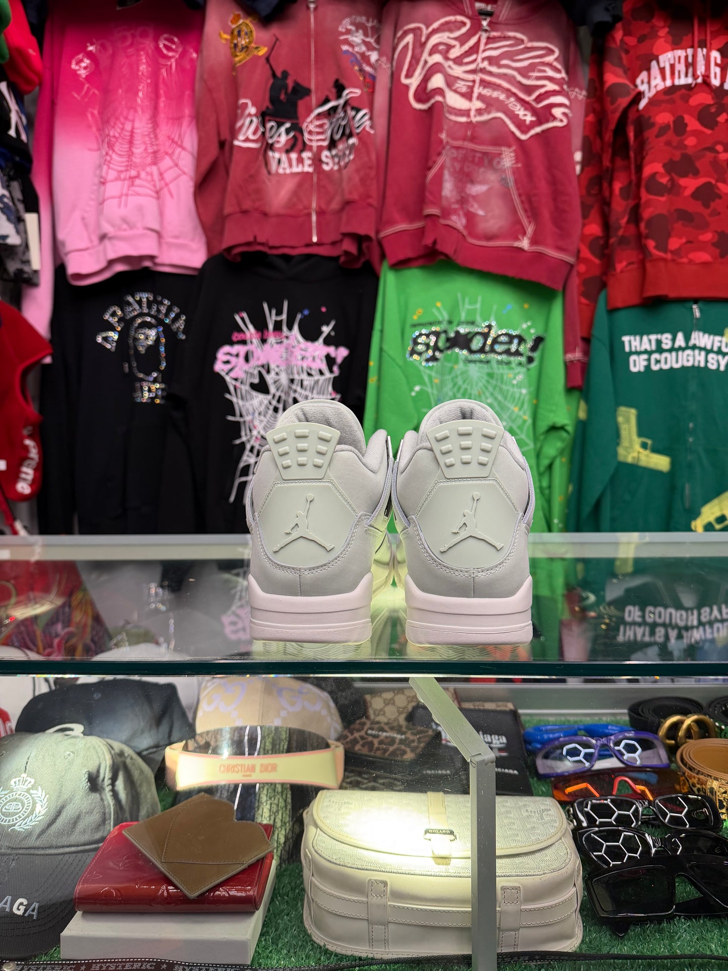 JORDAN 4 SEAFOAM (PRE-OWNED W/ BOX)