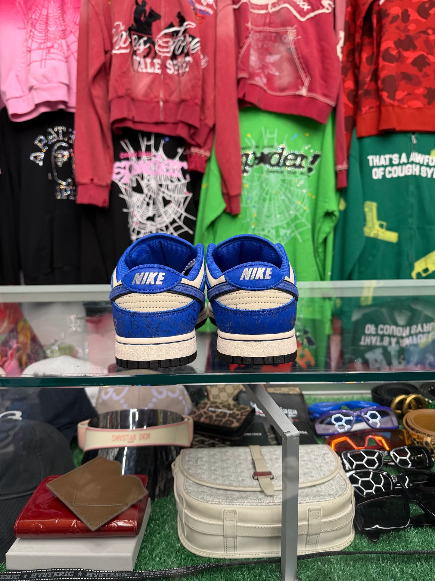DUNK LOW DODGERS (PRE-OWNED NO BOX)
