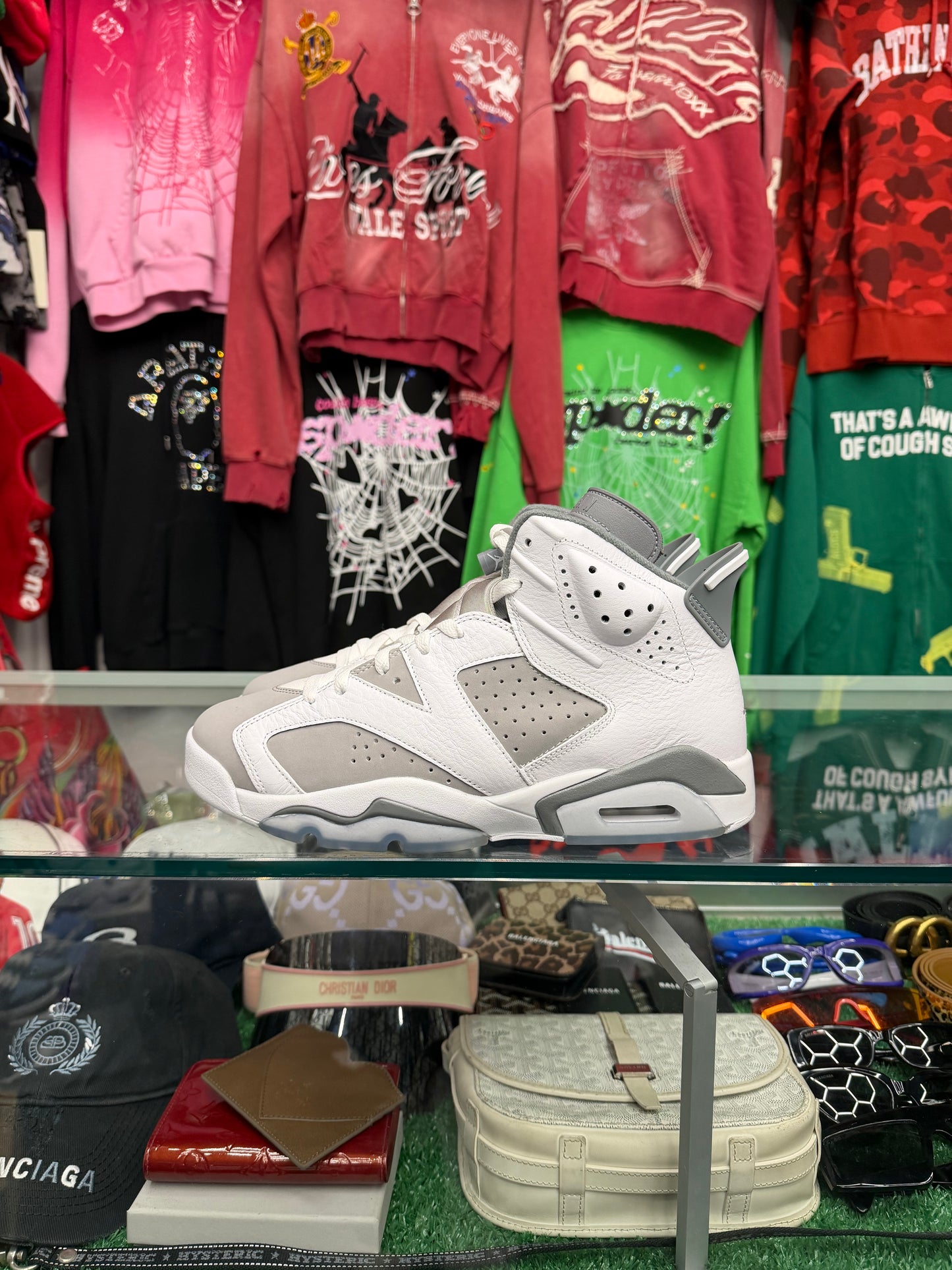 JORDAN 6 COOL GREY (PRE-OWNED W/ BOX)