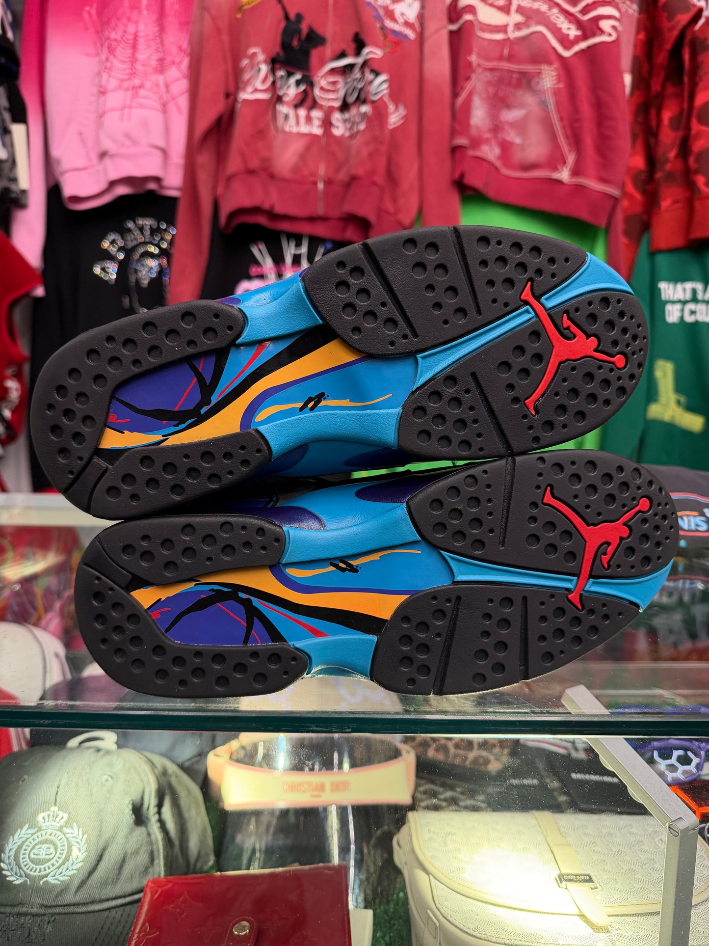 JORDAN 8 AQUA (PRE-OWNED W/ BOX)