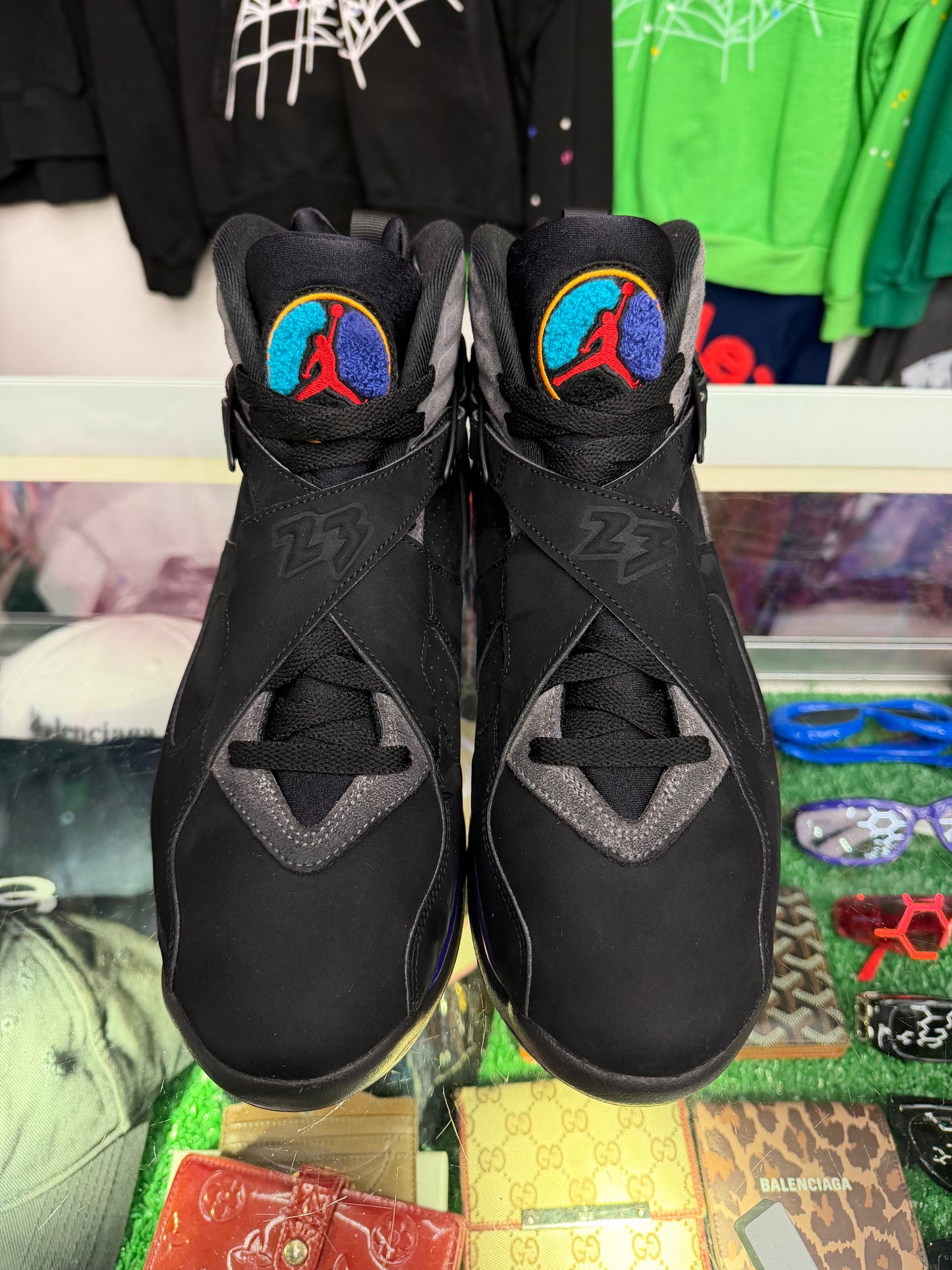 JORDAN 8 AQUA (PRE-OWNED W/BOX)