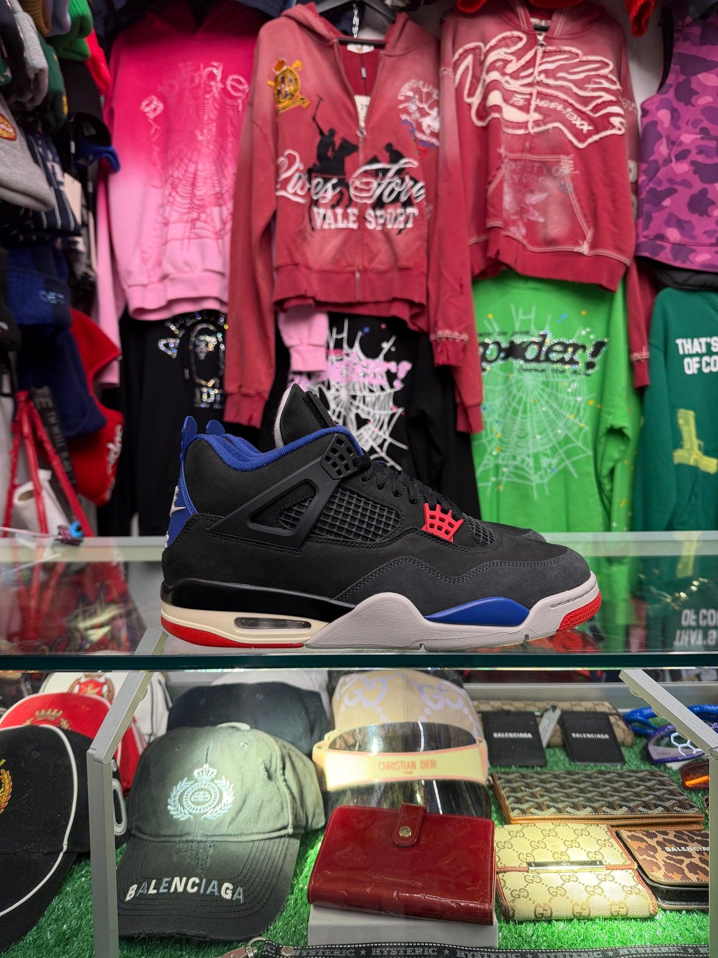 JORDAN 4 RARE AIR (PRE-OWNED W/ BOX)