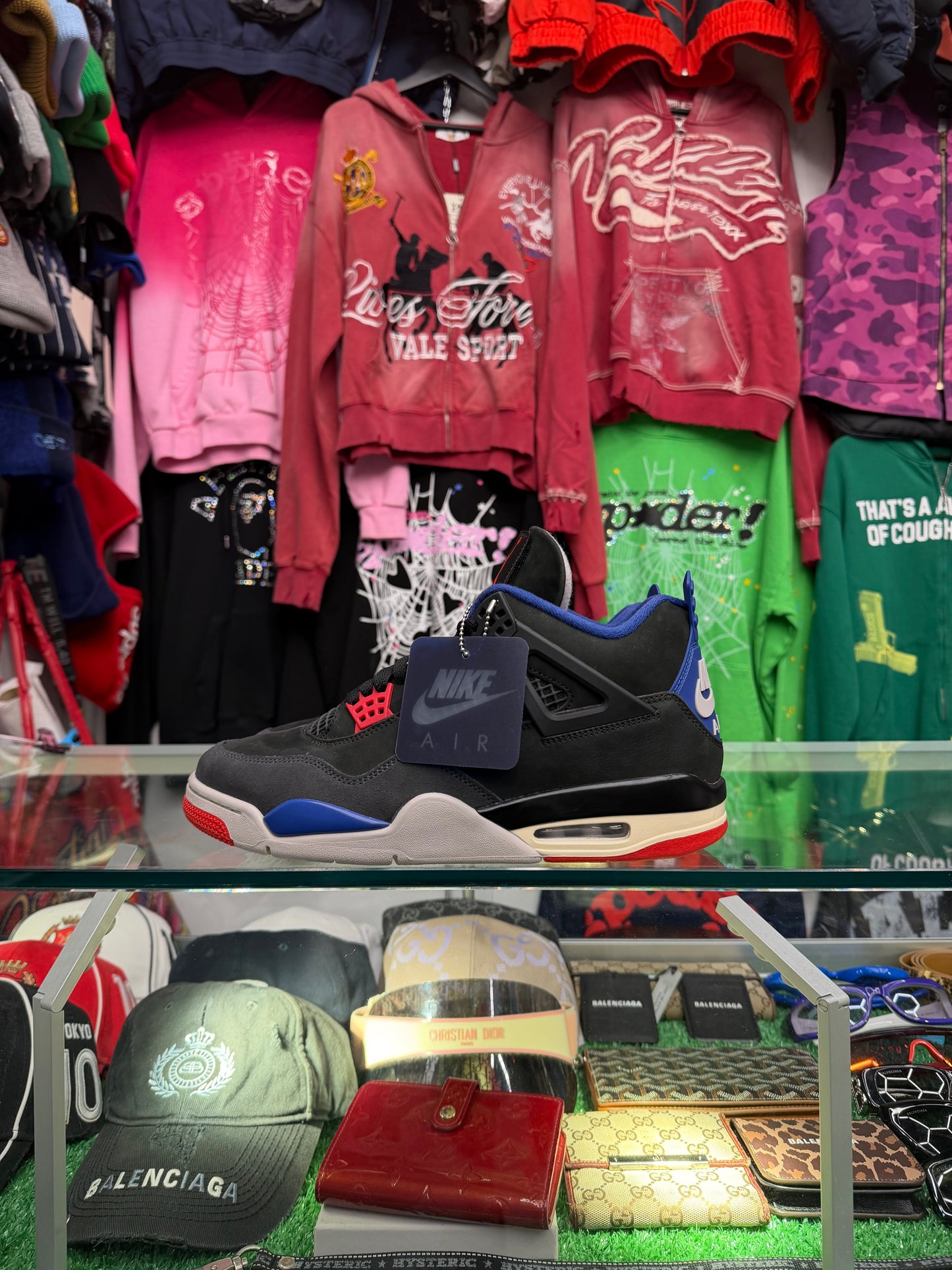 JORDAN 4 RARE AIR (PRE-OWNED W/ BOX)