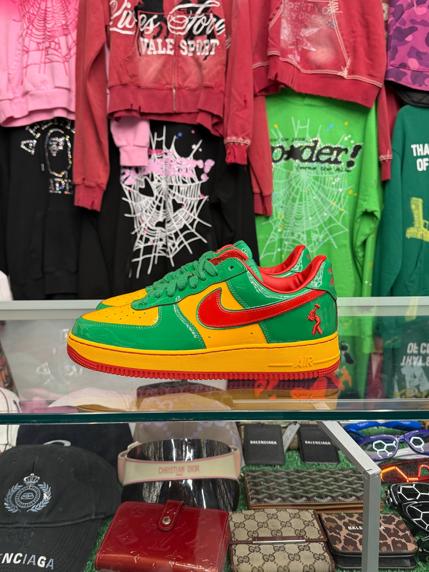 AIR FORCE 1 LIL YACHTY CONCRETE BOYS (PRE-OWNED W/ BOX)