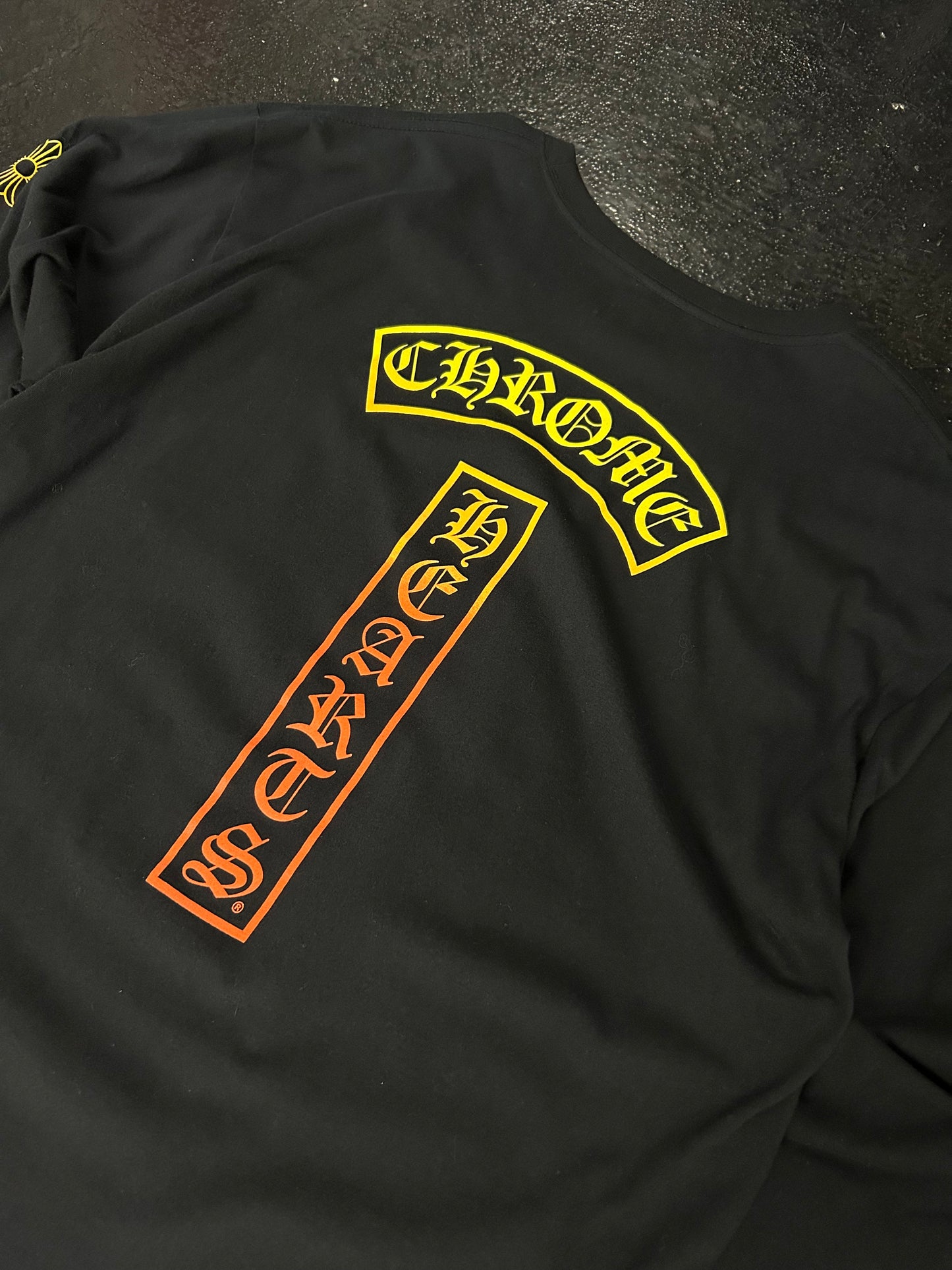 CHROME HEARTS GRADIENT T-BAR LONG SLEEVE (PRE-OWNED)