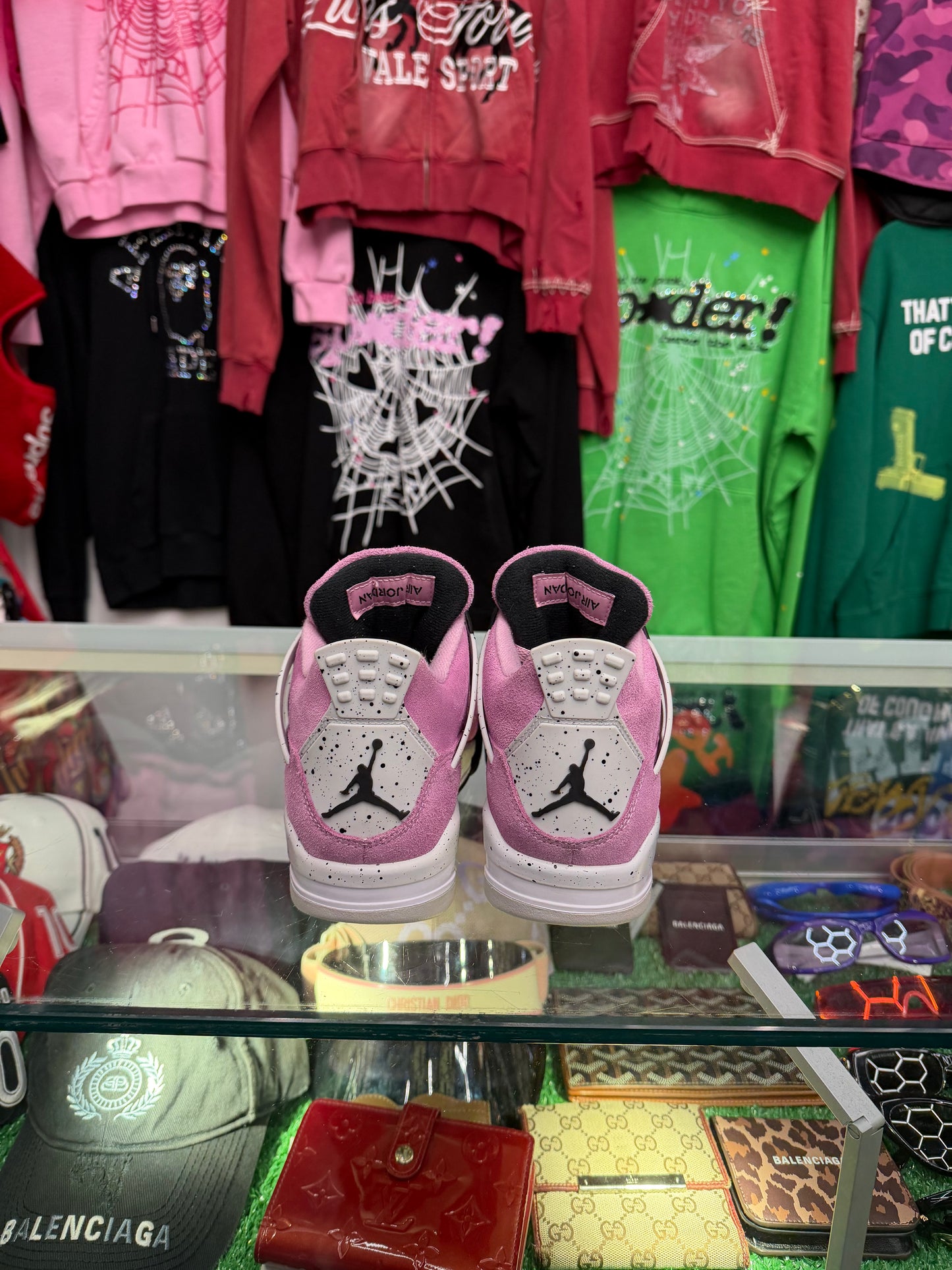 JORDAN 4 ORCHID (PRE-OWNED W/ BOX)