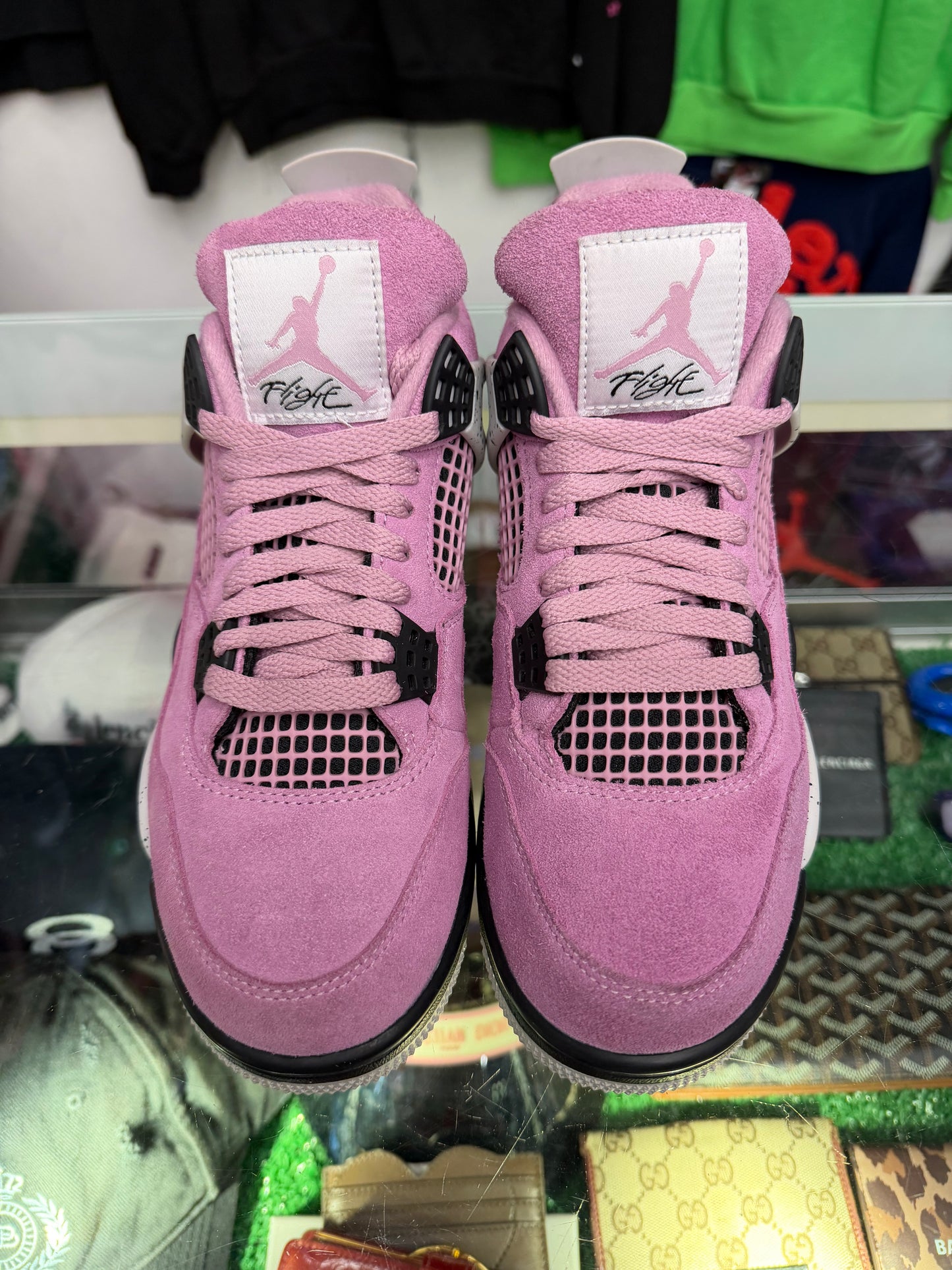 JORDAN 4 ORCHID (PRE-OWNED W/ BOX)
