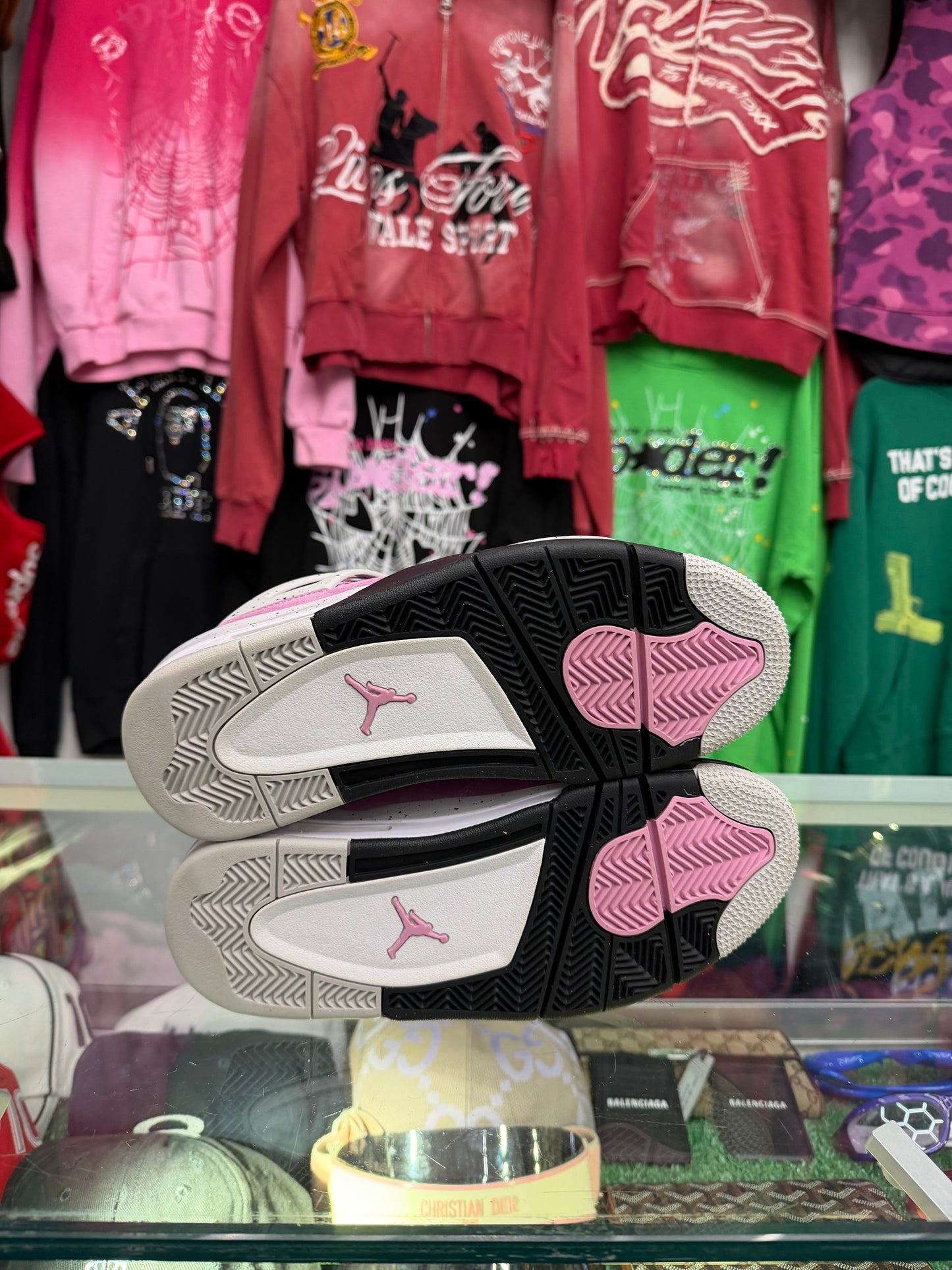 JORDAN 4 ORCHID (PRE-OWNED W/ BOX)