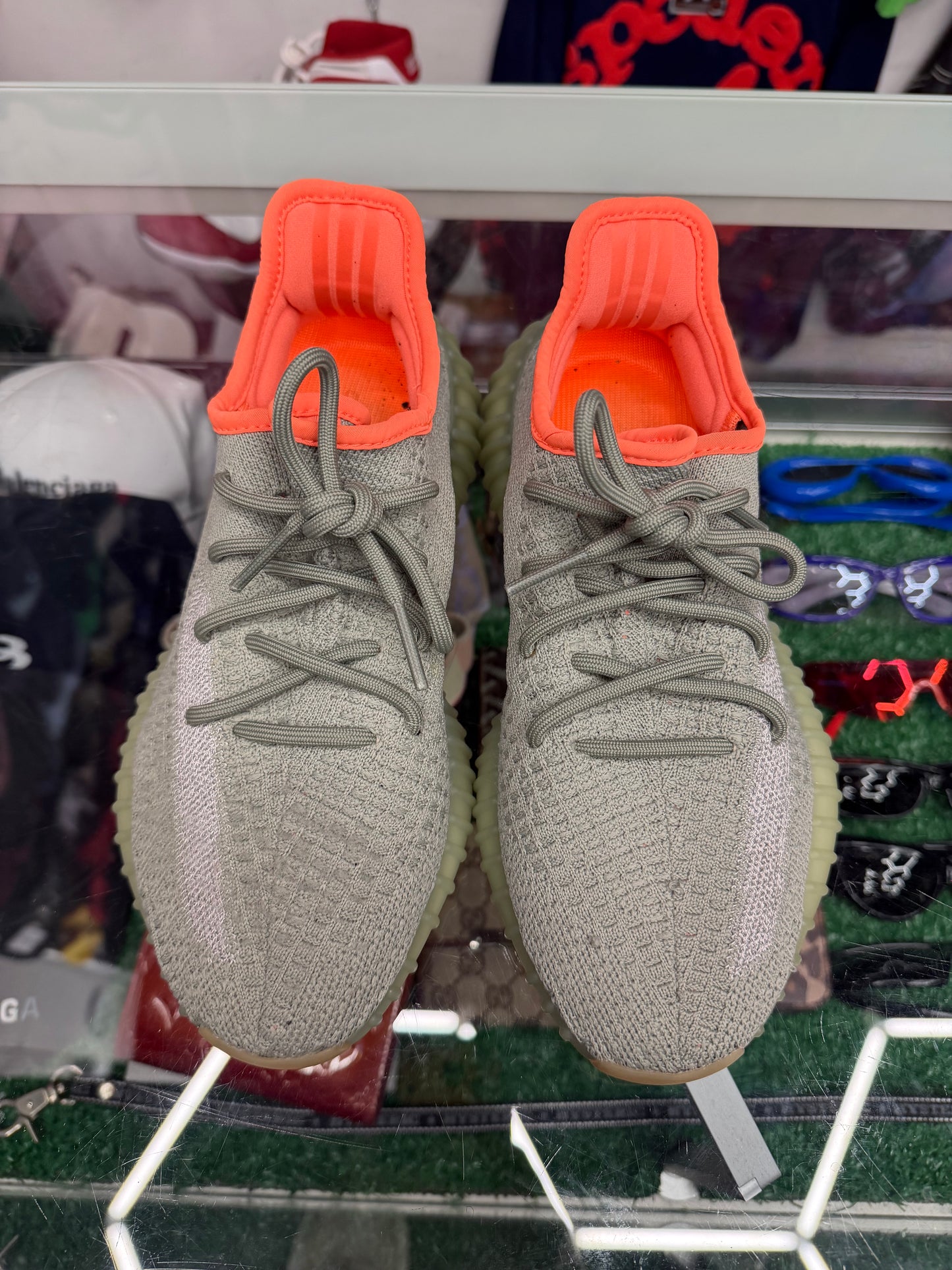 YEEZY 350 V2 DESERT SAGE (PRE-OWNED W/ BOX)