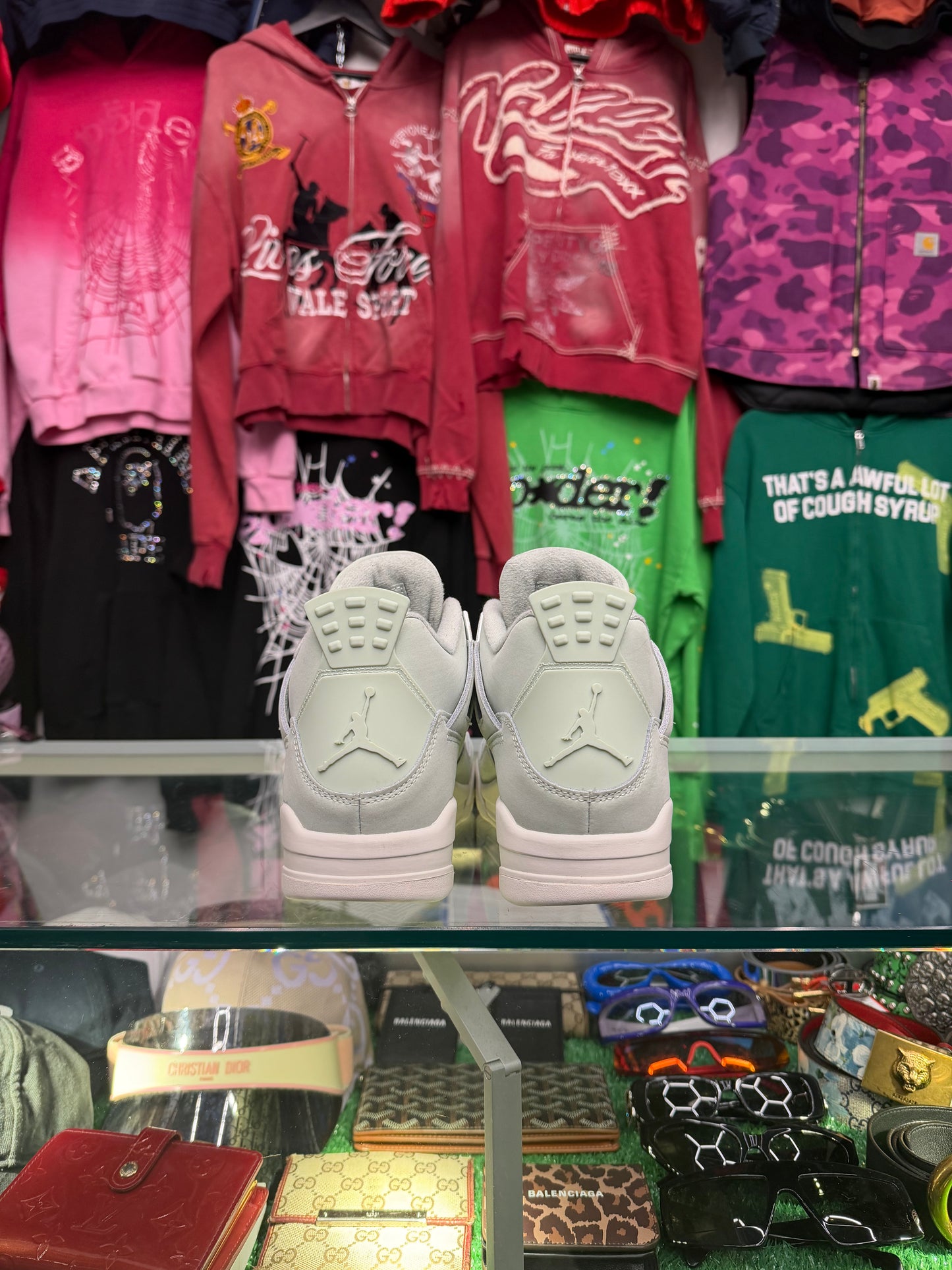 JORDAN 4 SEAFOAM (PRE-OWNED W/ BOX)