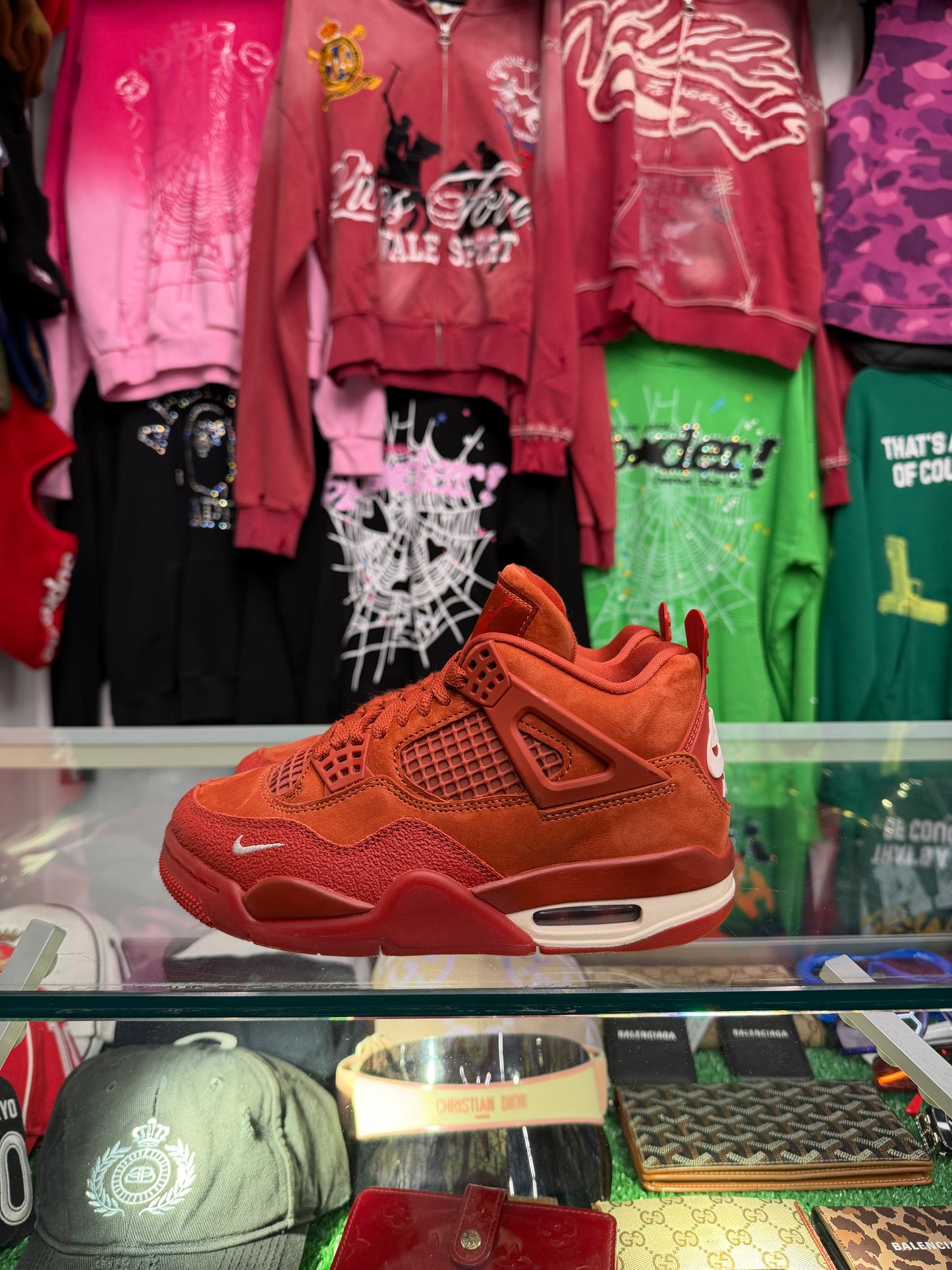 JORDAN 4 NIGEL SYLVESTER BRICK BY BRICK (PRE-OWNED W/ BOX)