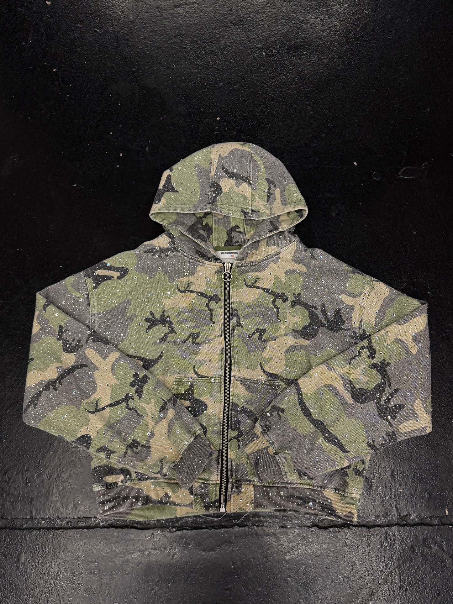 VALE FOREVER CRYSTAL WORK JACKET (PRE-OWNED)