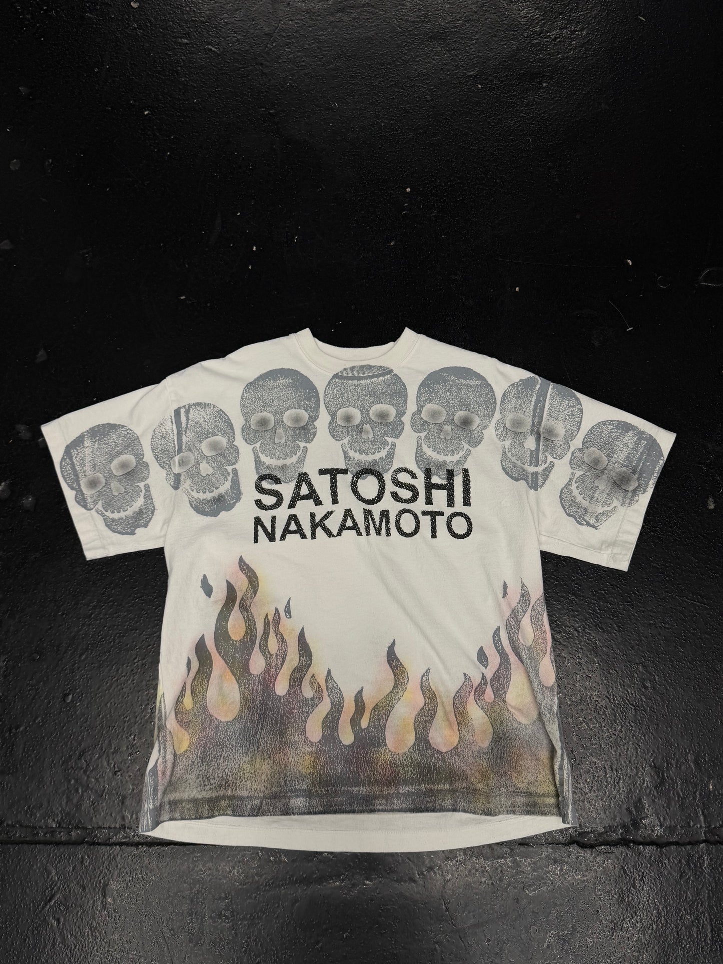SATOSHI NAKAMOTO LOST BOYS T-SHIRT (PRE-OWNED)