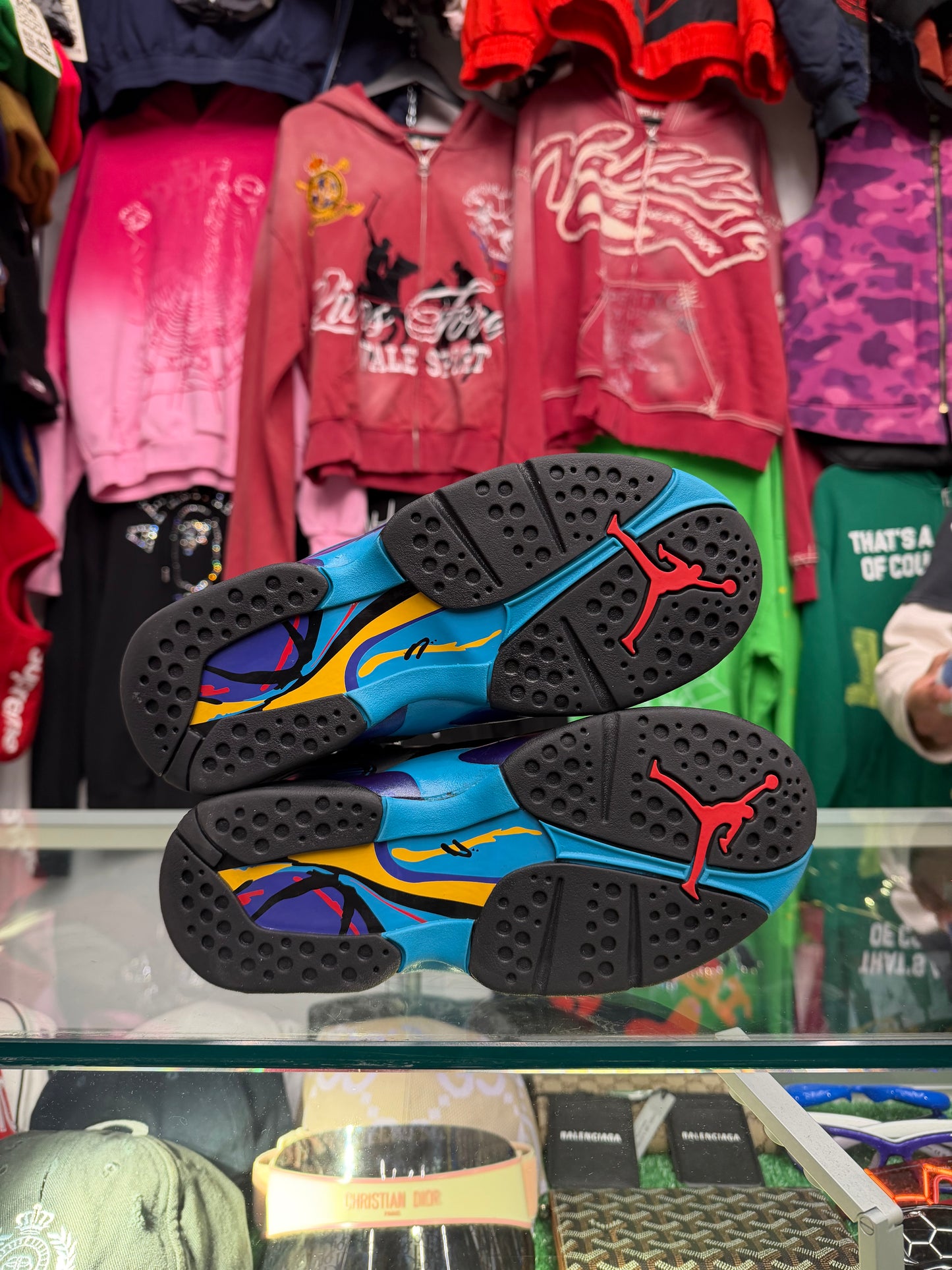 JORDAN 8 AQUA (PRE-OWNED W/ BOX)