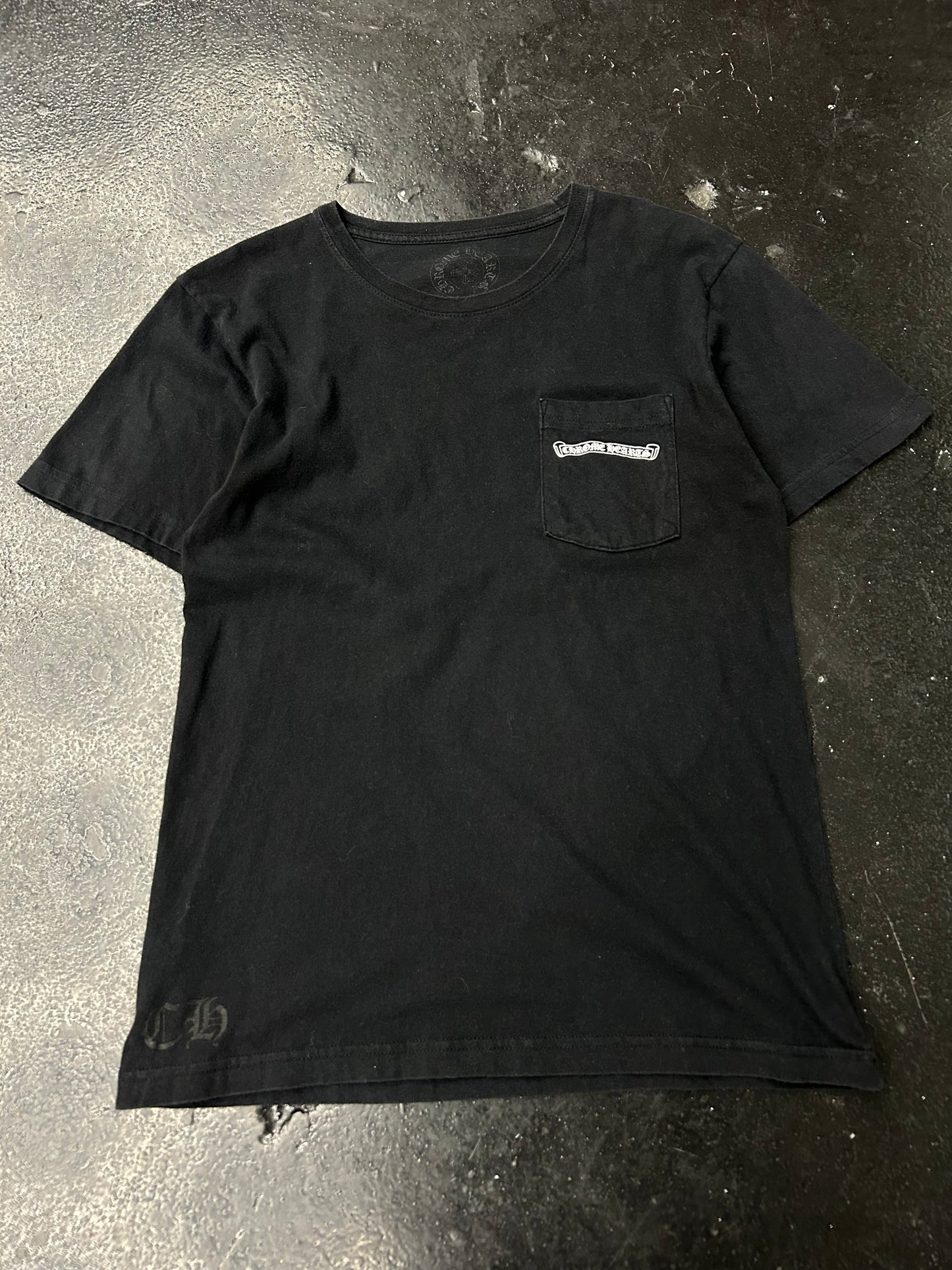 CHROME HEARTS USA BACKPRINT POCKET TEE (PRE-OWNED)