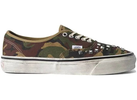 VANS LX AUTHENTIC COMBAT WOODLAND CAMO GREEN (BRAND NEW)