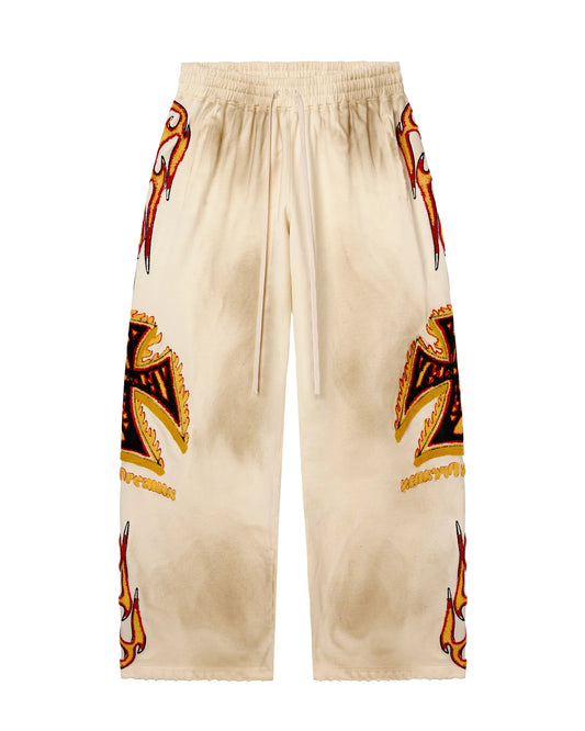 VALE FOREVER LA FLARE BONE SWEATS (BRAND NEW)