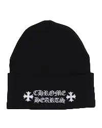 CHROME HEARTS LOGO BEANIE (BRAND NEW)
