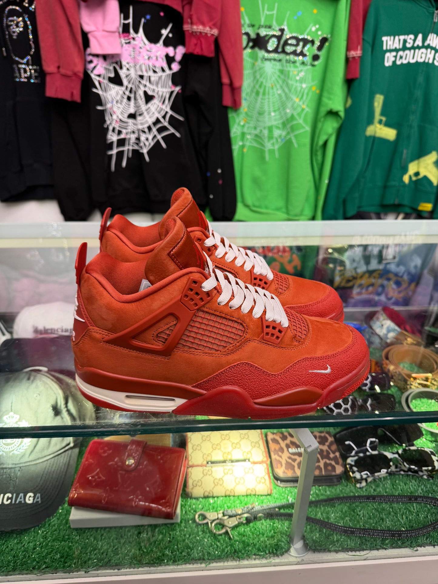 JORDAN 4 X NIGEL SYLVESTER BRICK BY BRICK (PRE-OWNED W/ BOX)