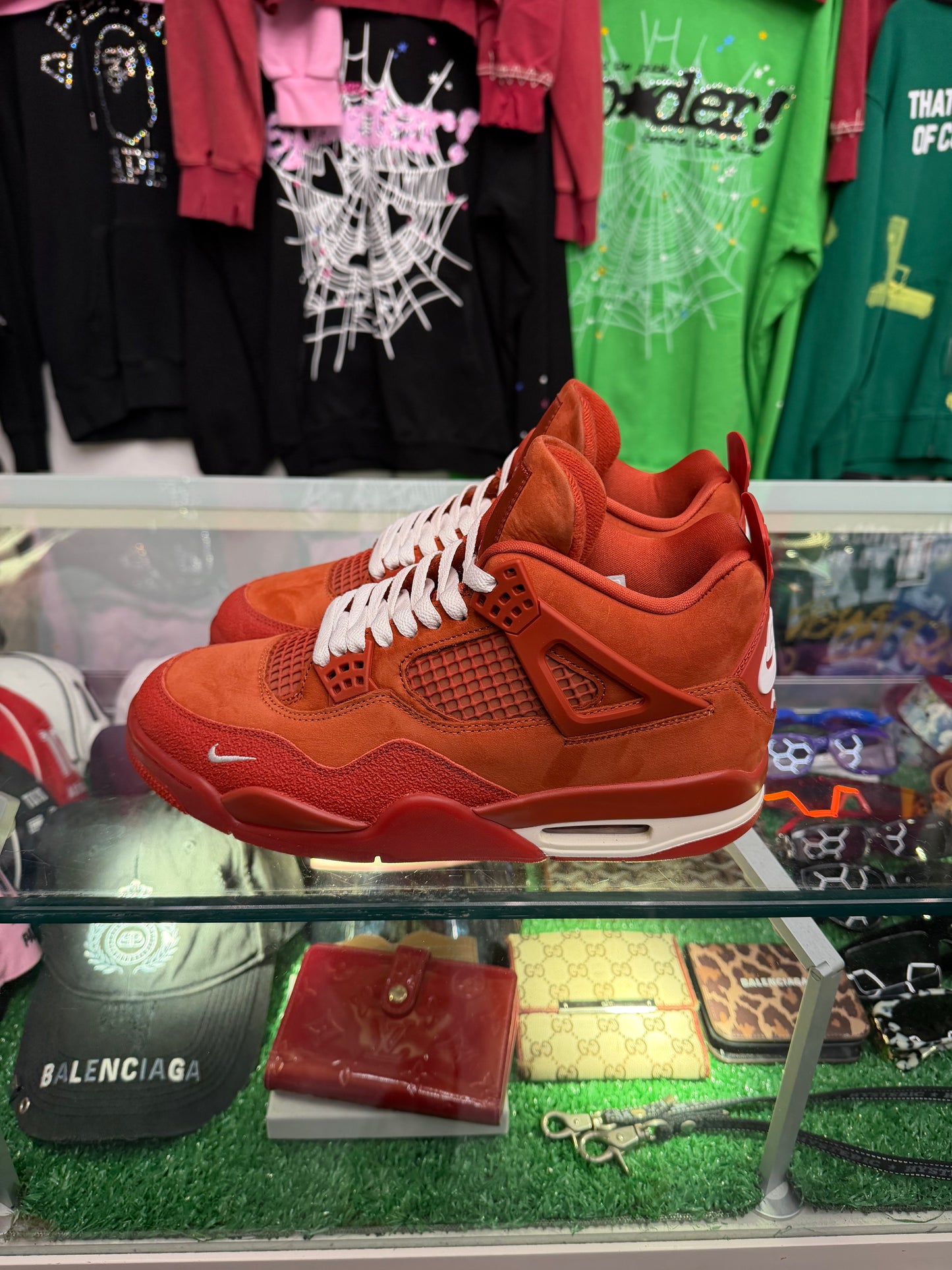 JORDAN 4 X NIGEL SYLVESTER BRICK BY BRICK (PRE-OWNED W/ BOX)