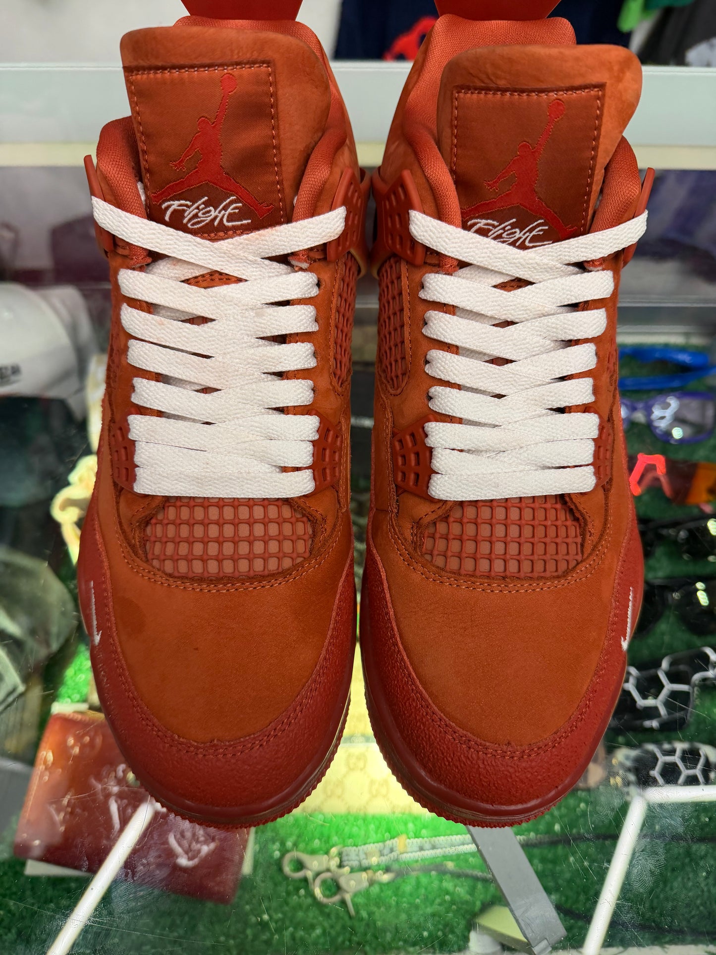JORDAN 4 X NIGEL SYLVESTER BRICK BY BRICK (PRE-OWNED W/ BOX)