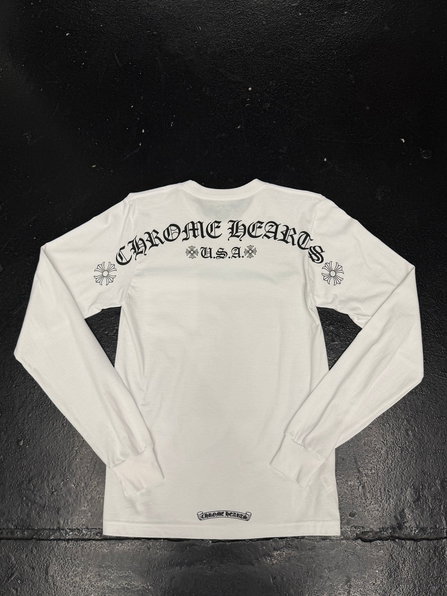 CHROME HEARTS USA LONG SLEEVE TEE (BRAND NEW)