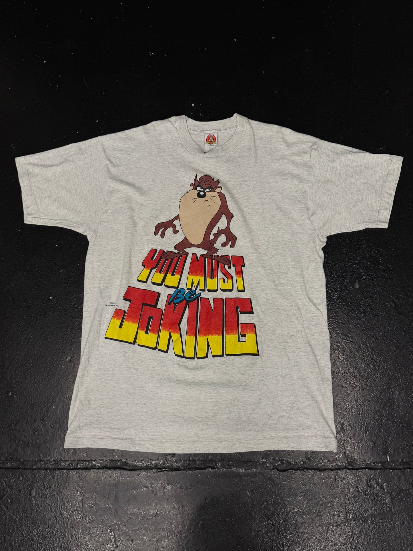 LOONEY TUNES TAZ YOU MUST BE JOKING T-SHIRT