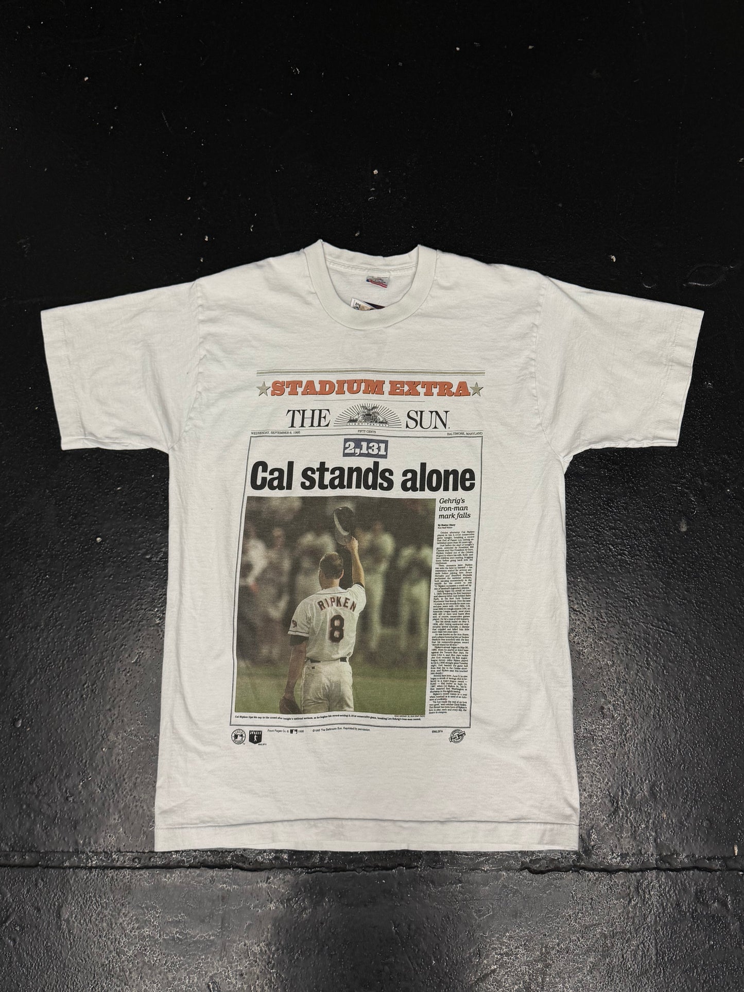 CAL RIPKEN STANDS ALONE T-SHIRT