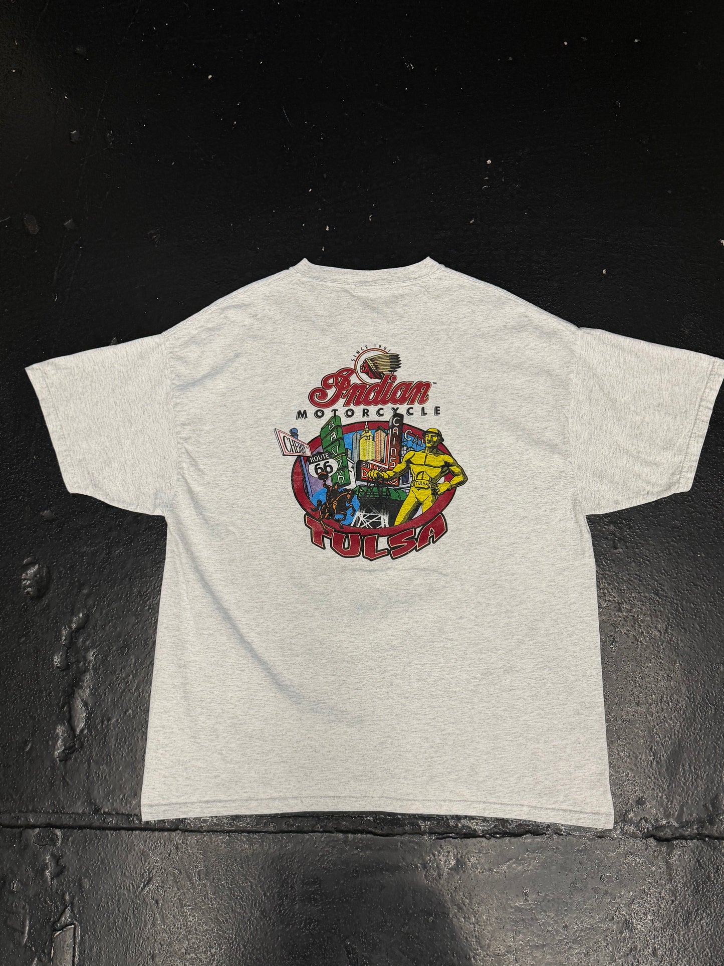 INDIAN MOTORCYCLE TULSA T-SHIRT