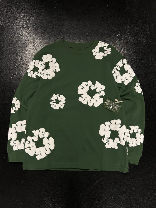 DENIM TEARS GREEN LONG SLEEVE (BRAND NEW)
