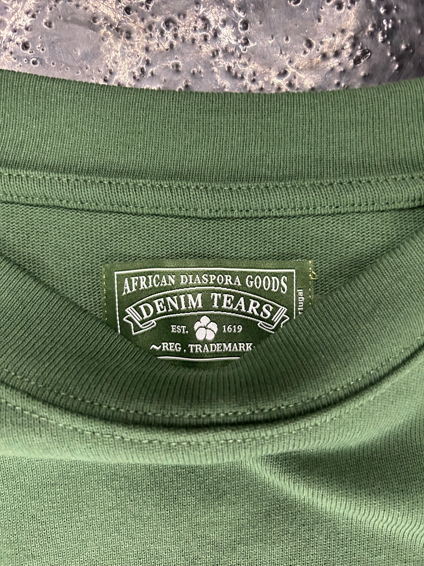 DENIM TEARS GREEN LONG SLEEVE (BRAND NEW)