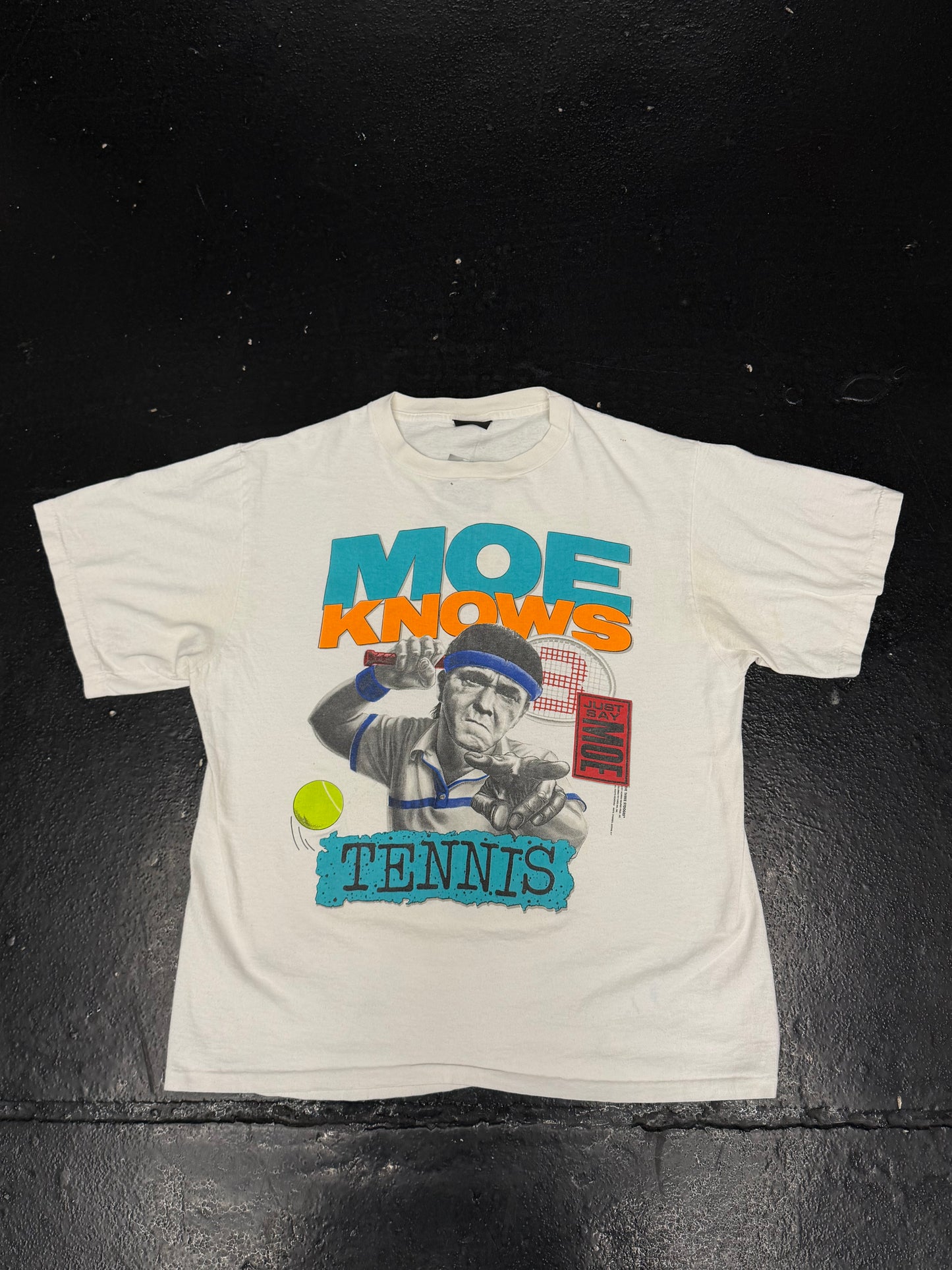 MOE KNOWS TENNIS T-SHIRT