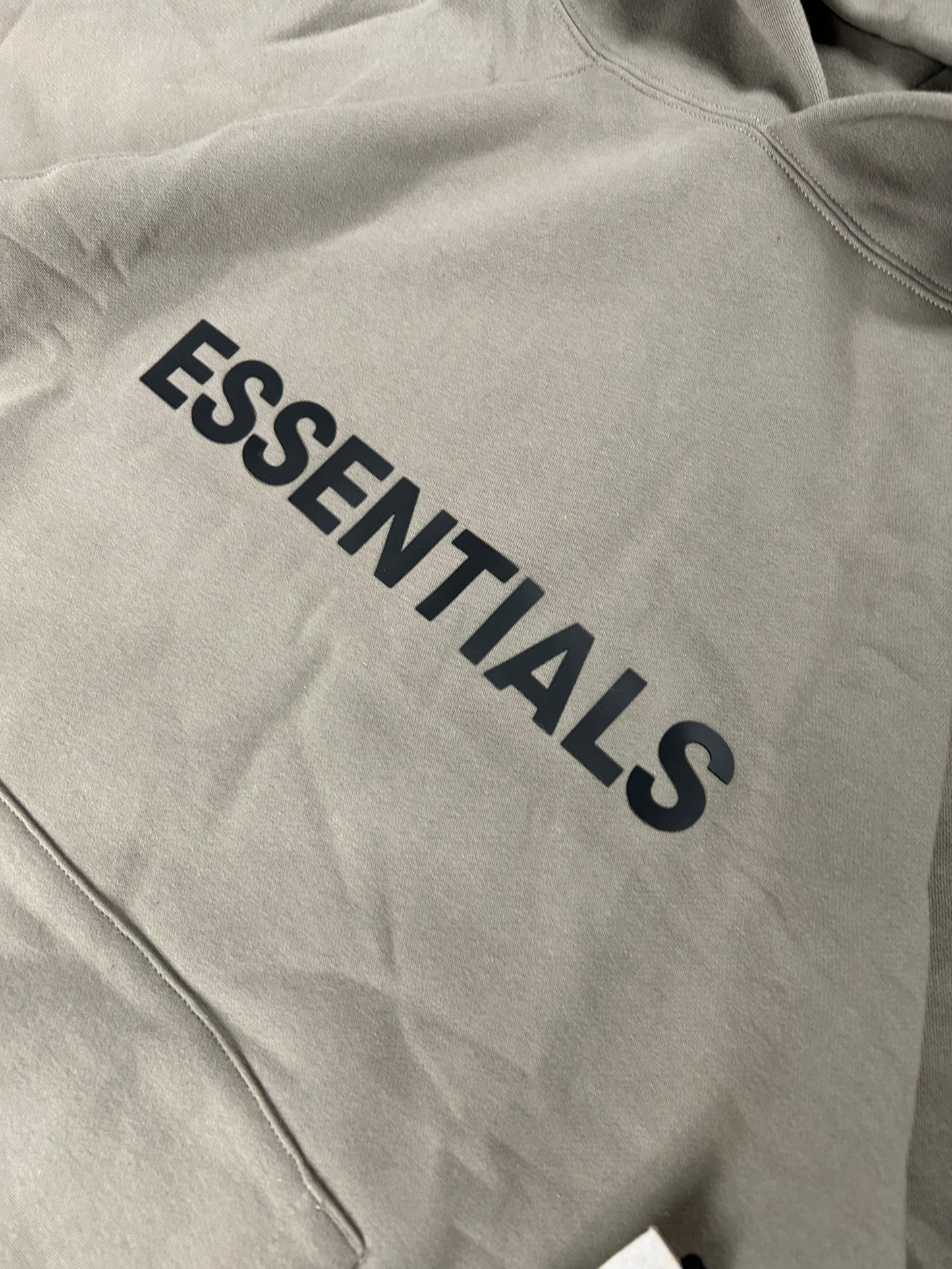 ESSENTIALS HOODIE OATMEAL (BRAND NEW)