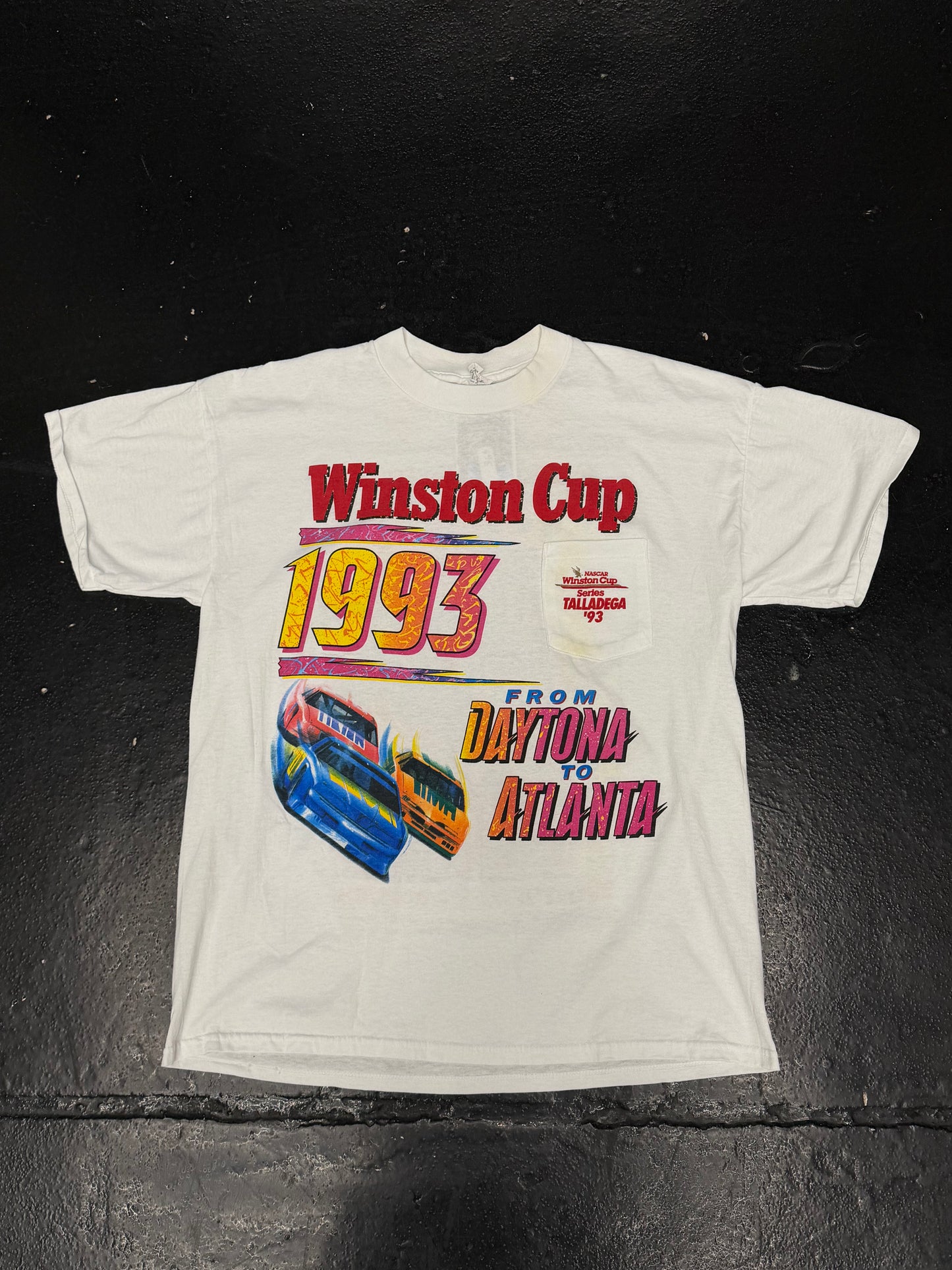 TALLADEGA WINSTON CUP RACE 1993 T-SHIRT