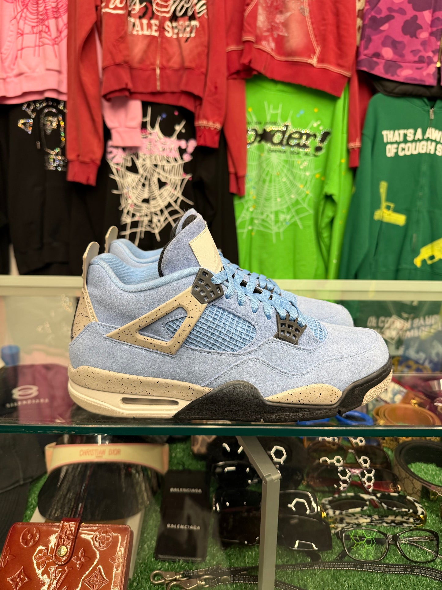 JORDAN 4 UNC (PRE-OWNED W/ BOX)