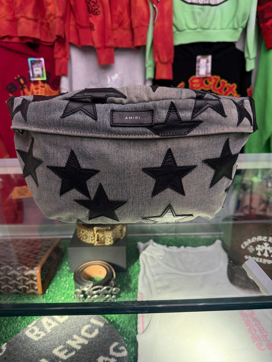 AMIRI STAR PATCHED BUM BAG (PRE-OWNED)