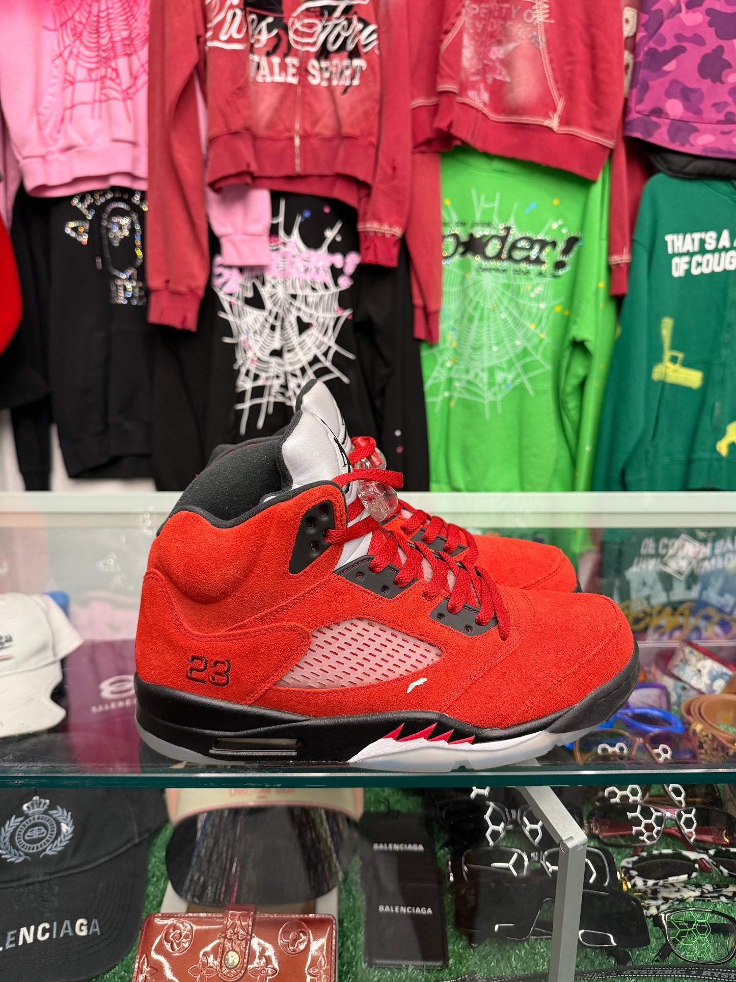 JORDAN 5 RAGING BULL (PRE-OWNED W/ BOX)