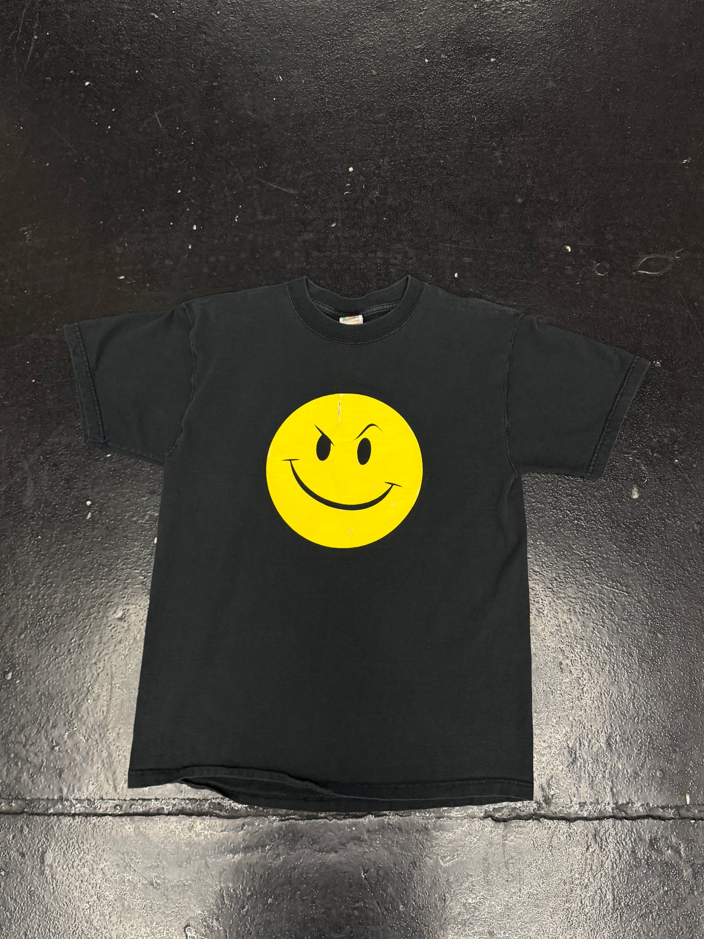 ANGRY SMILEY FACE T-SHIRT