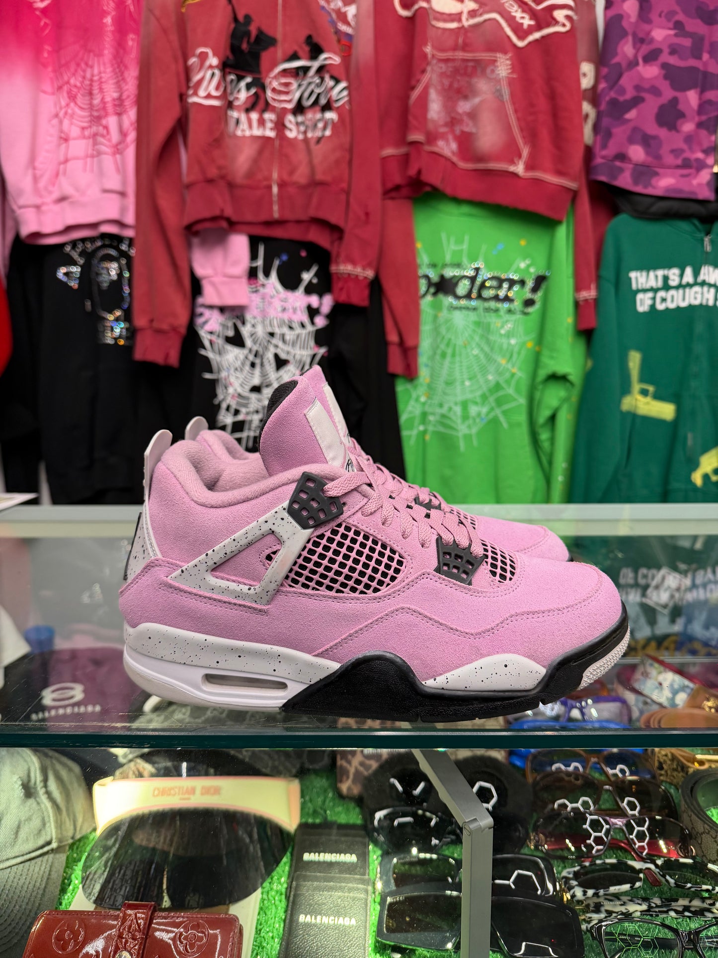 JORDAN 4 PINK ORCHARD (PRE-OWNED W/ BOX)