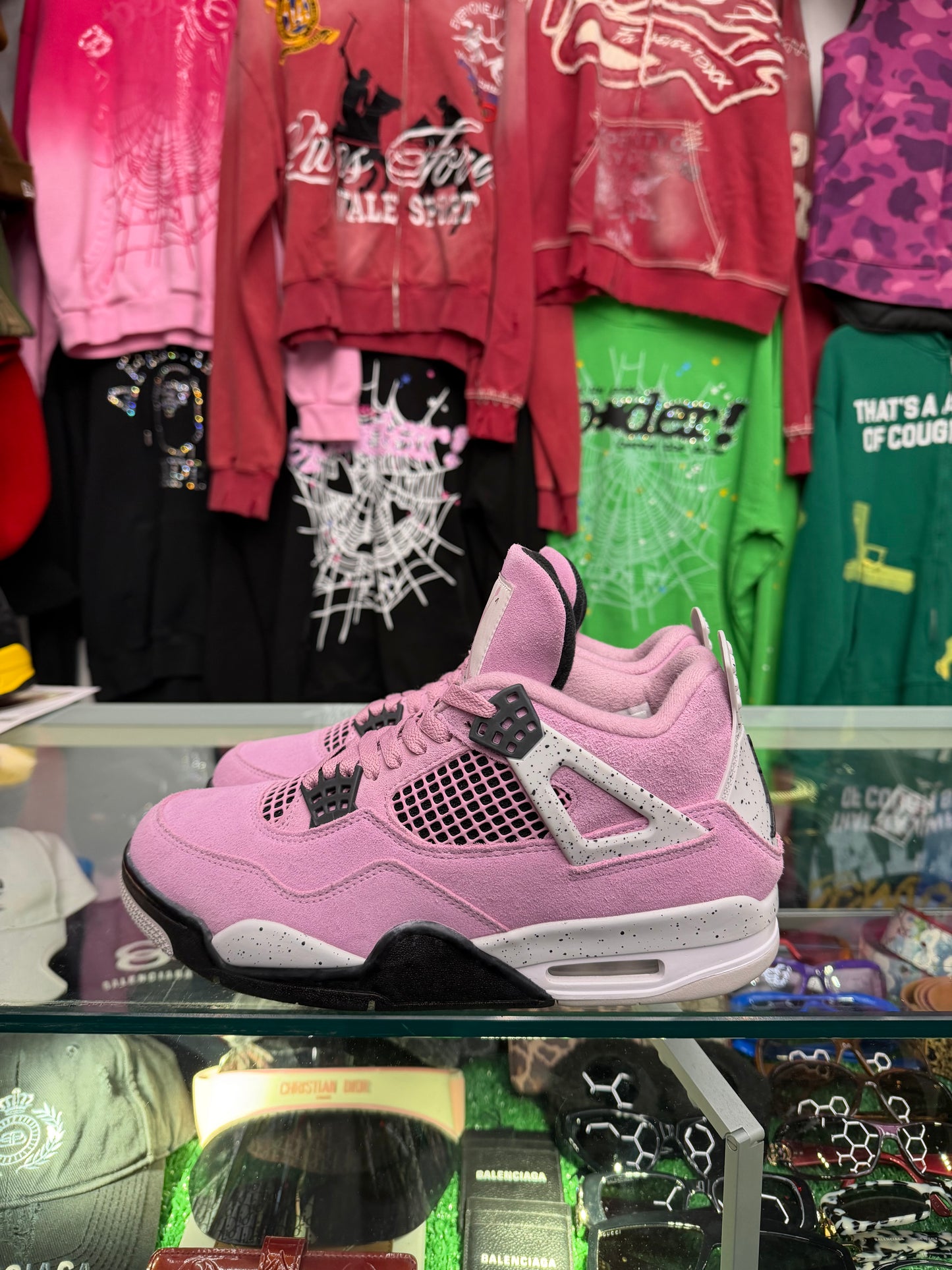 JORDAN 4 PINK ORCHARD (PRE-OWNED W/ BOX)