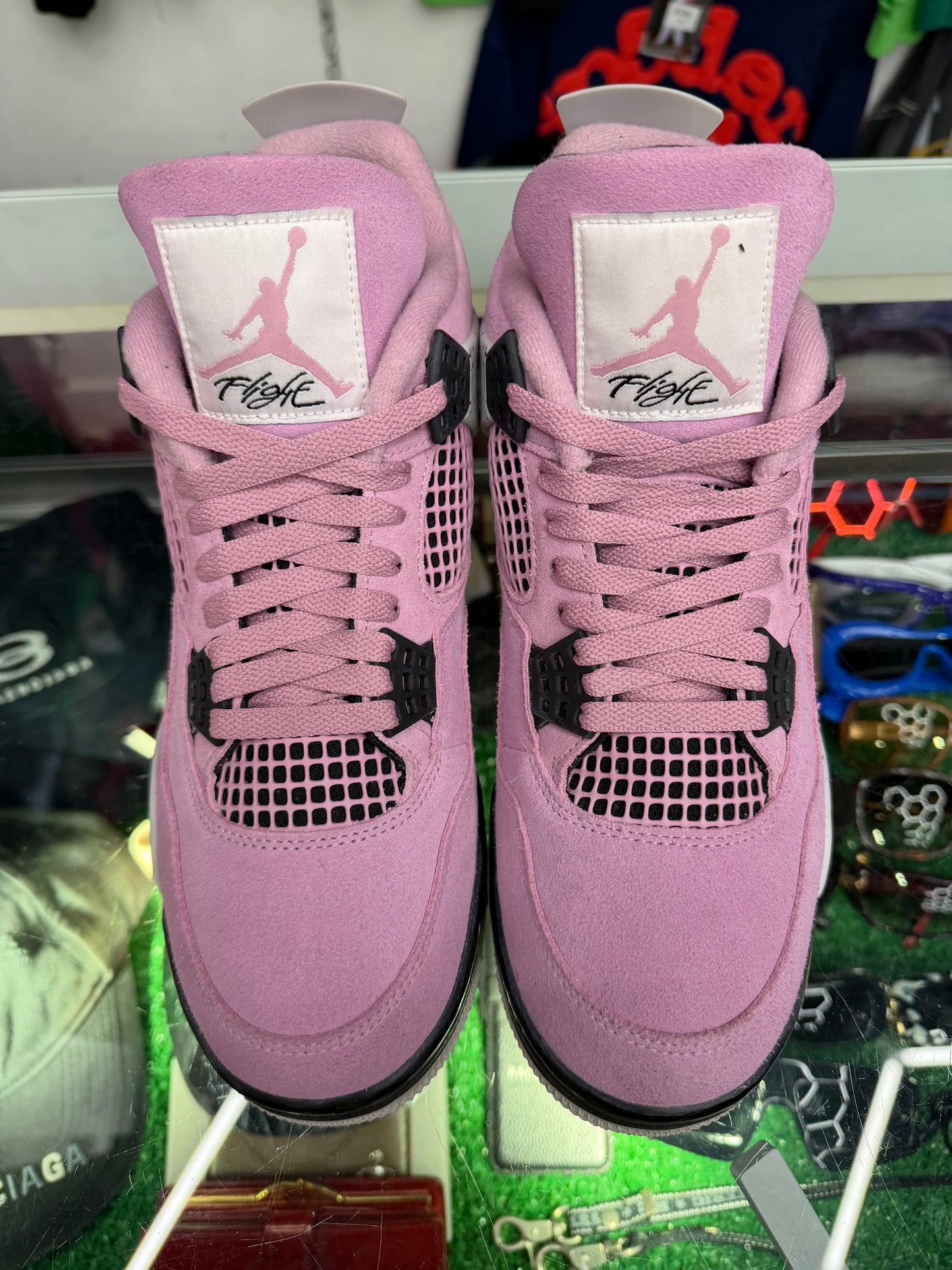 JORDAN 4 PINK ORCHARD (PRE-OWNED W/ BOX)