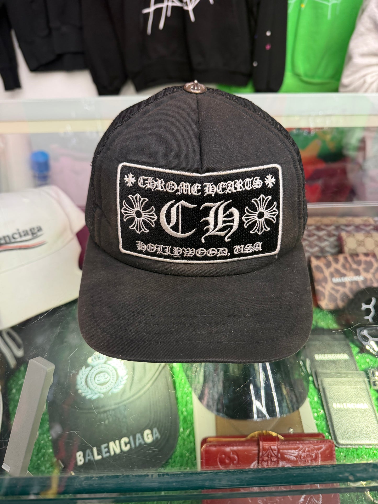 CHROME HEARTS HOLLYWOOD TRUCKER (PRE-OWNED)