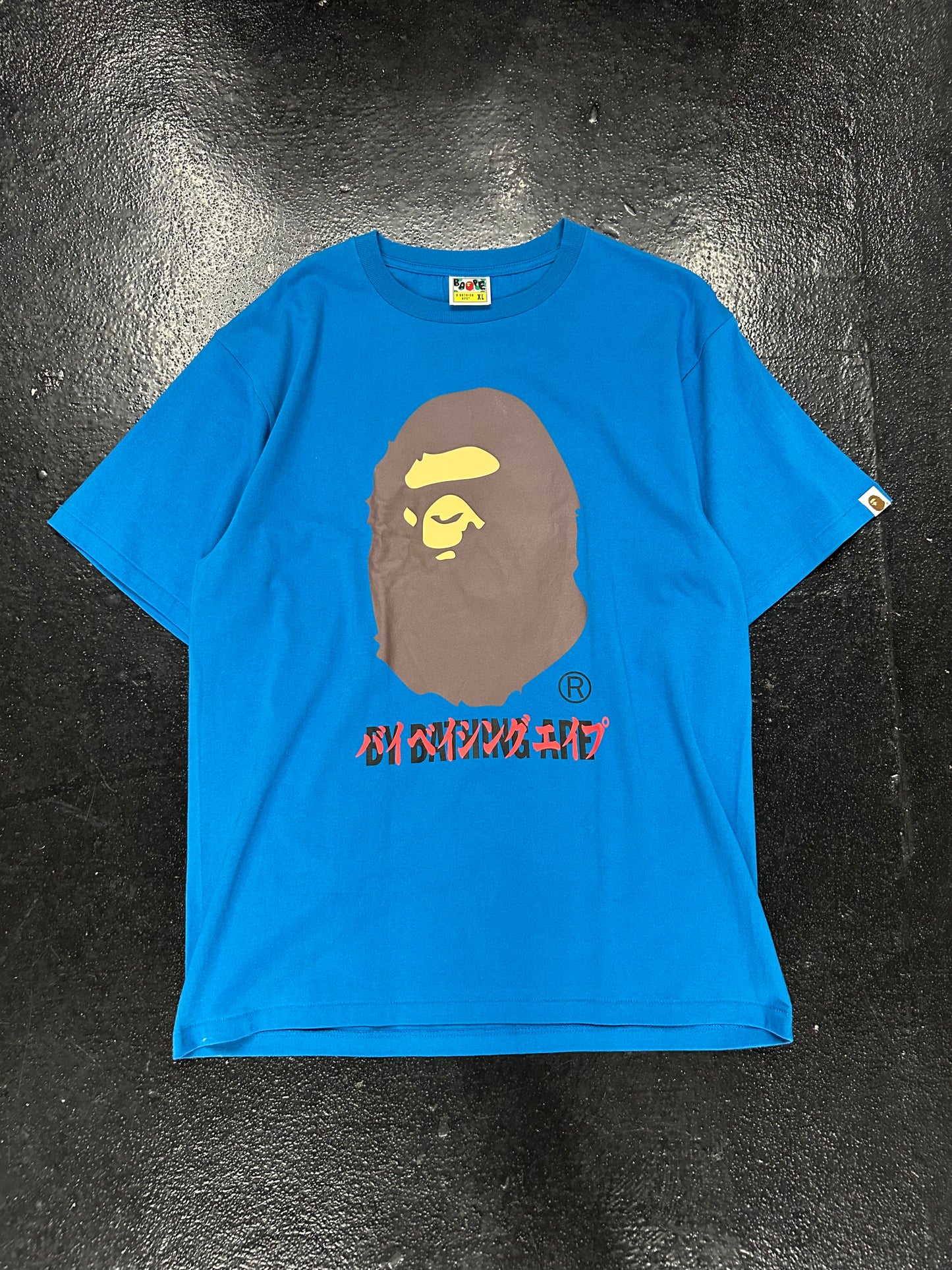 BAPE KATAKANA BABY BLUE TEE (BRAND NEW)