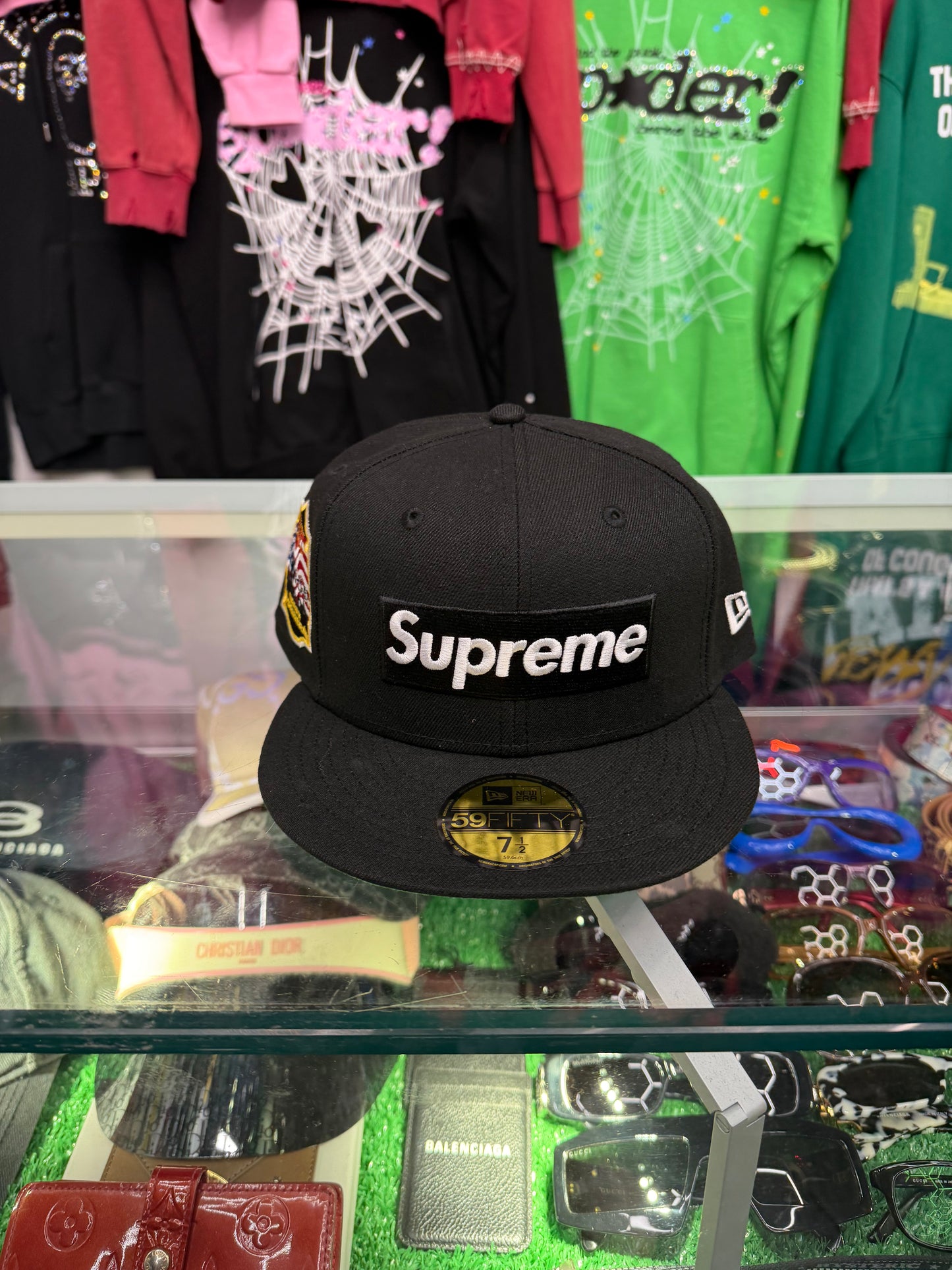 SUPREME FDNY BOX LOGO HAT FITTED (PRE-OWNED)